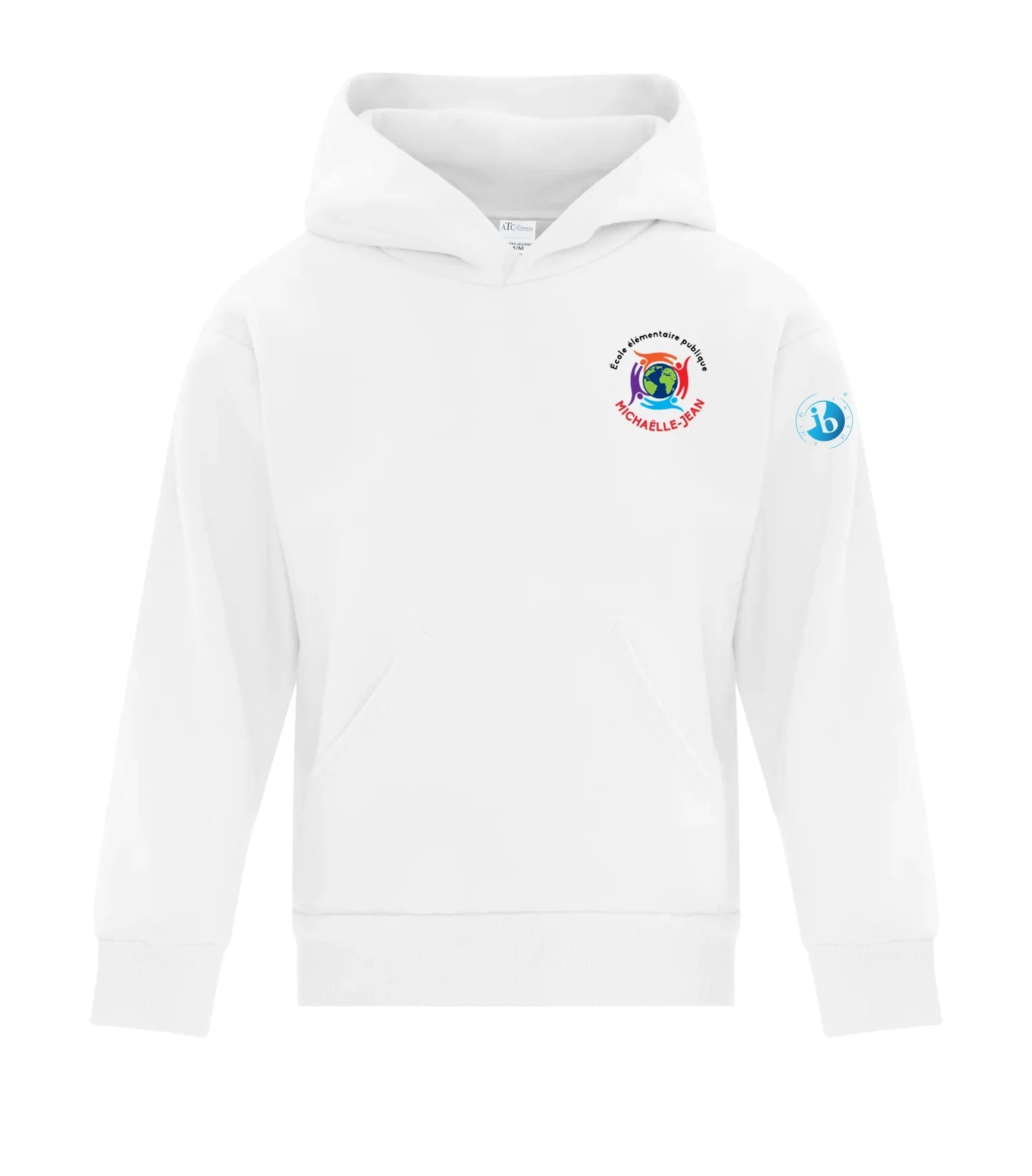 FLEECE HOODED YOUTH SWEATSHIRT