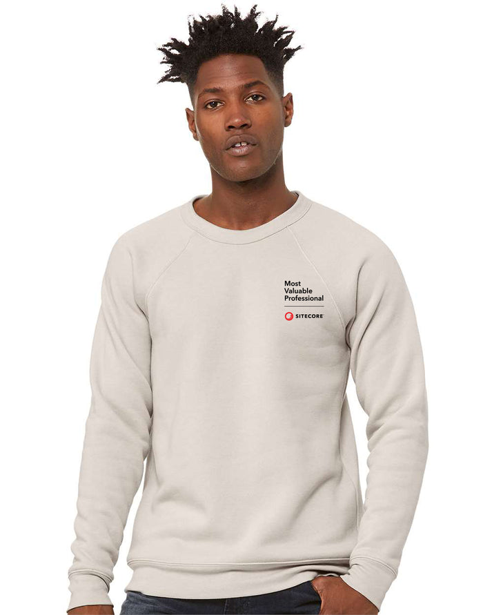 MVP - B+C Sponge Fleece Raglan Crewneck Sweatshirt