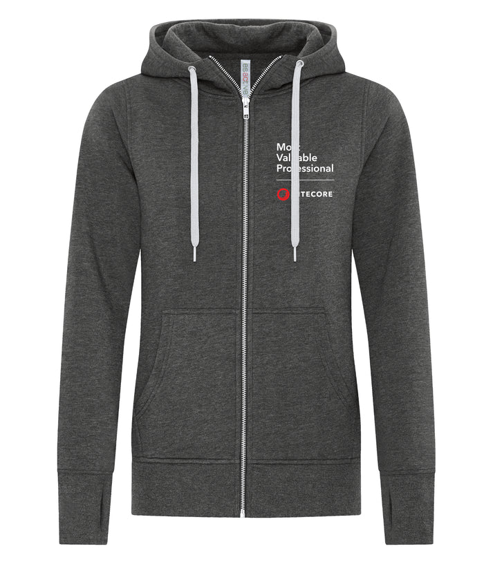MVP - CORE FULL ZIP HOODED LADIES' SWEATSHIRT