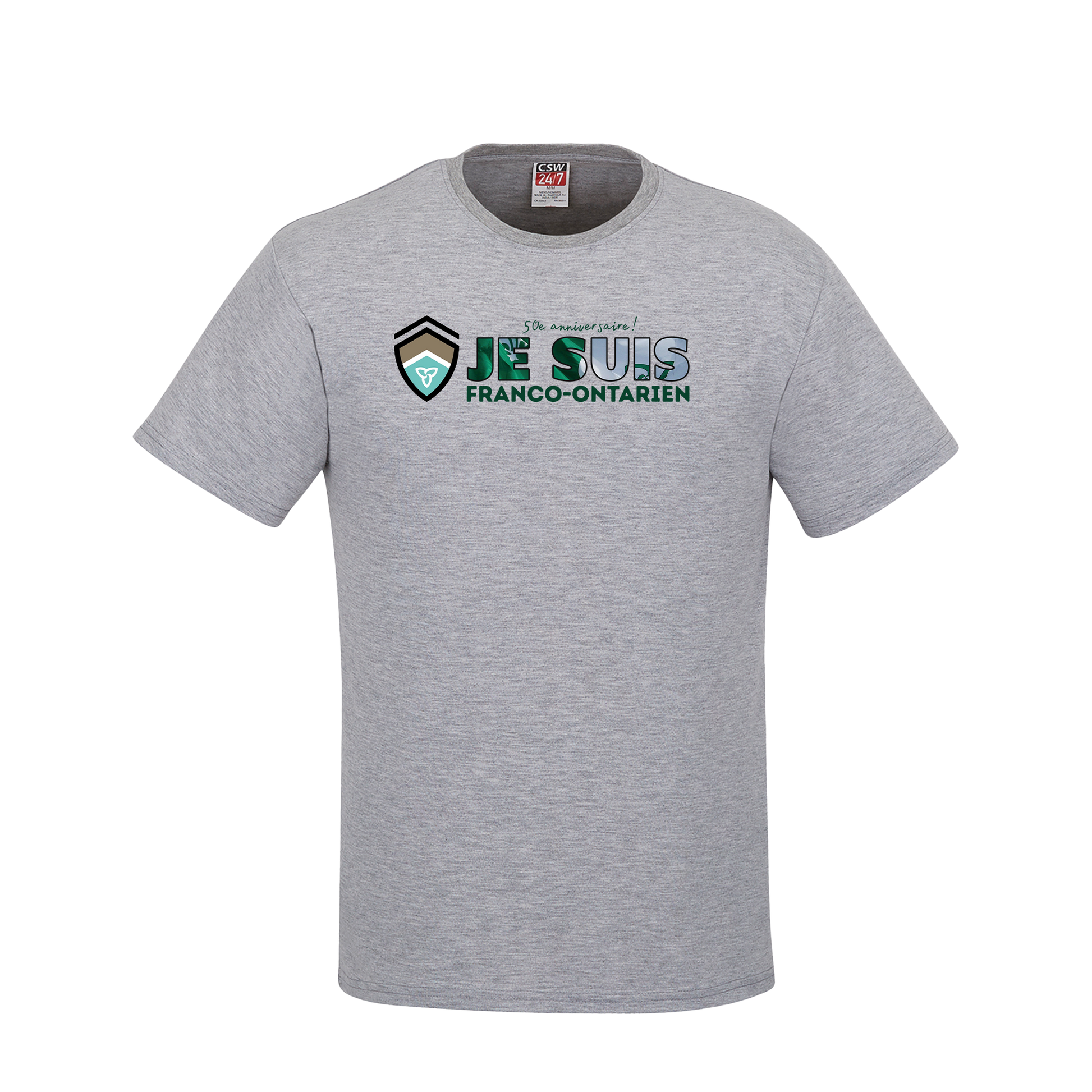 Journée Franco Adult Ring Spun Cotton T-Shirt