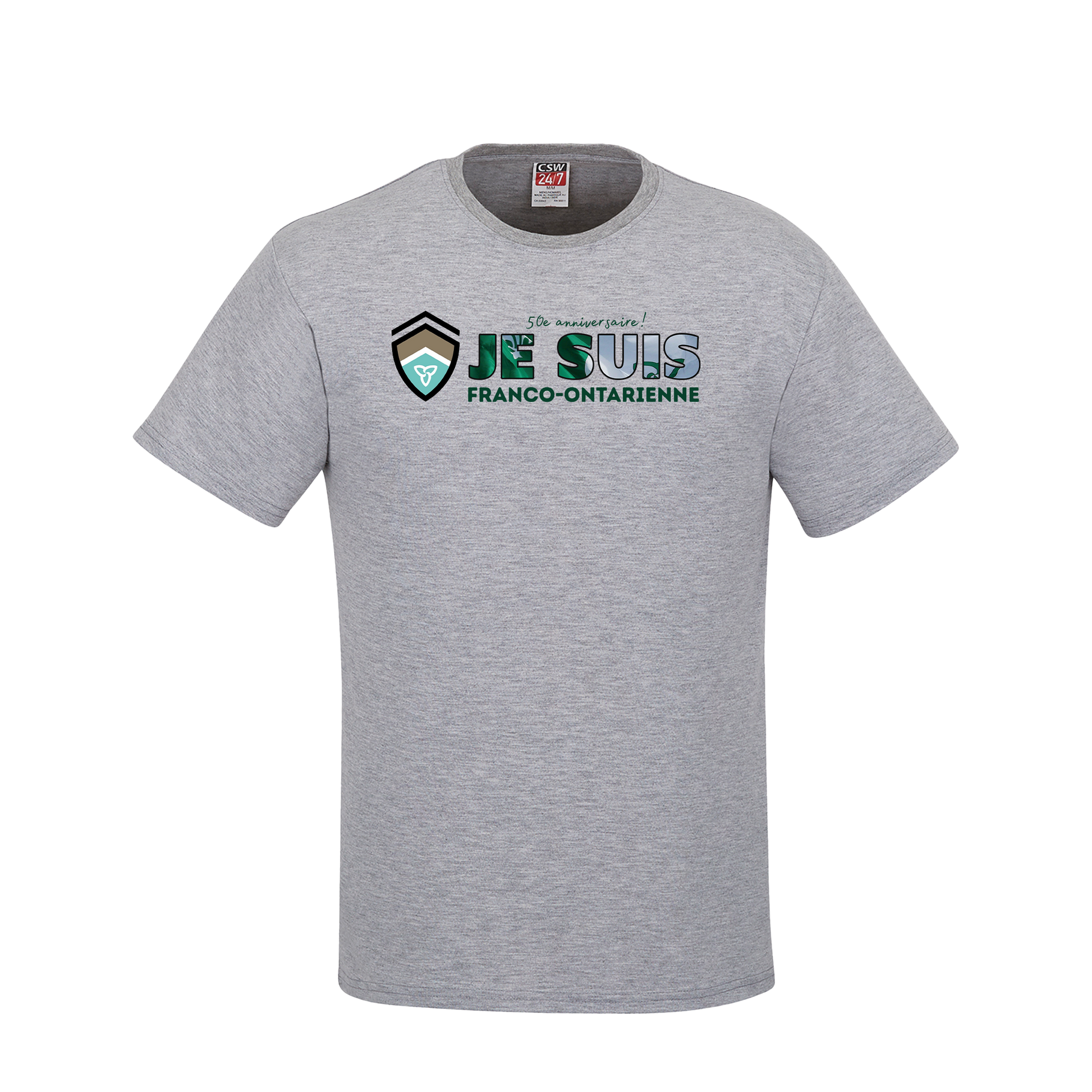 Journée Franco Adult Ring Spun Cotton T-Shirt