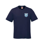 T-shirt en coton filé à anneaux pour jeunes