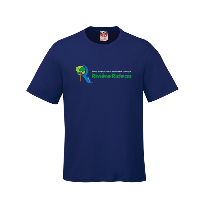 Adult Ring Spun Cotton T-Shirt - Royal