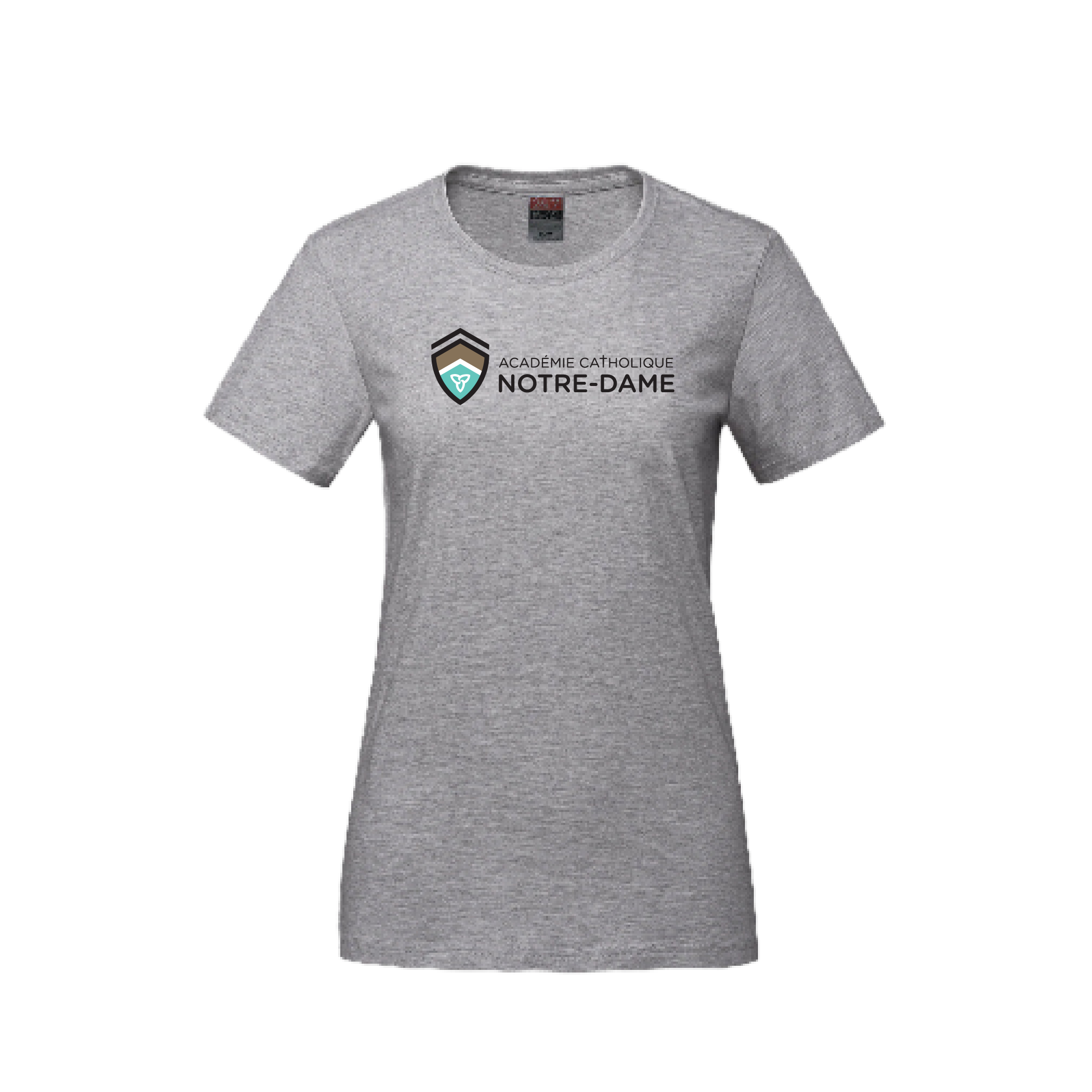T-shirt femme en coton filé à l'anneau