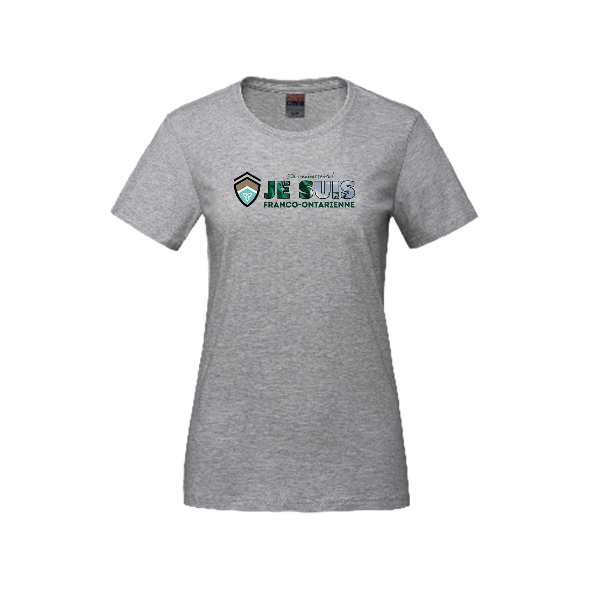 Journée Franco Ladies Ring Spun Cotton T-Shirt