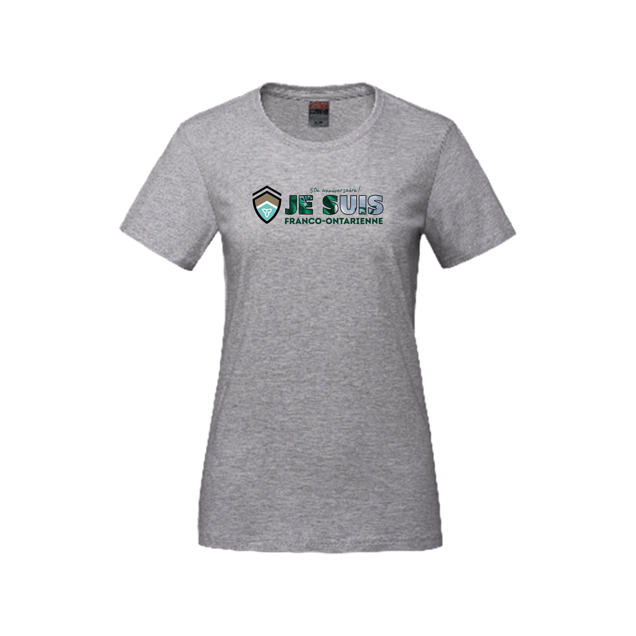T-shirt en coton filé à anneaux pour femme Journée Franco