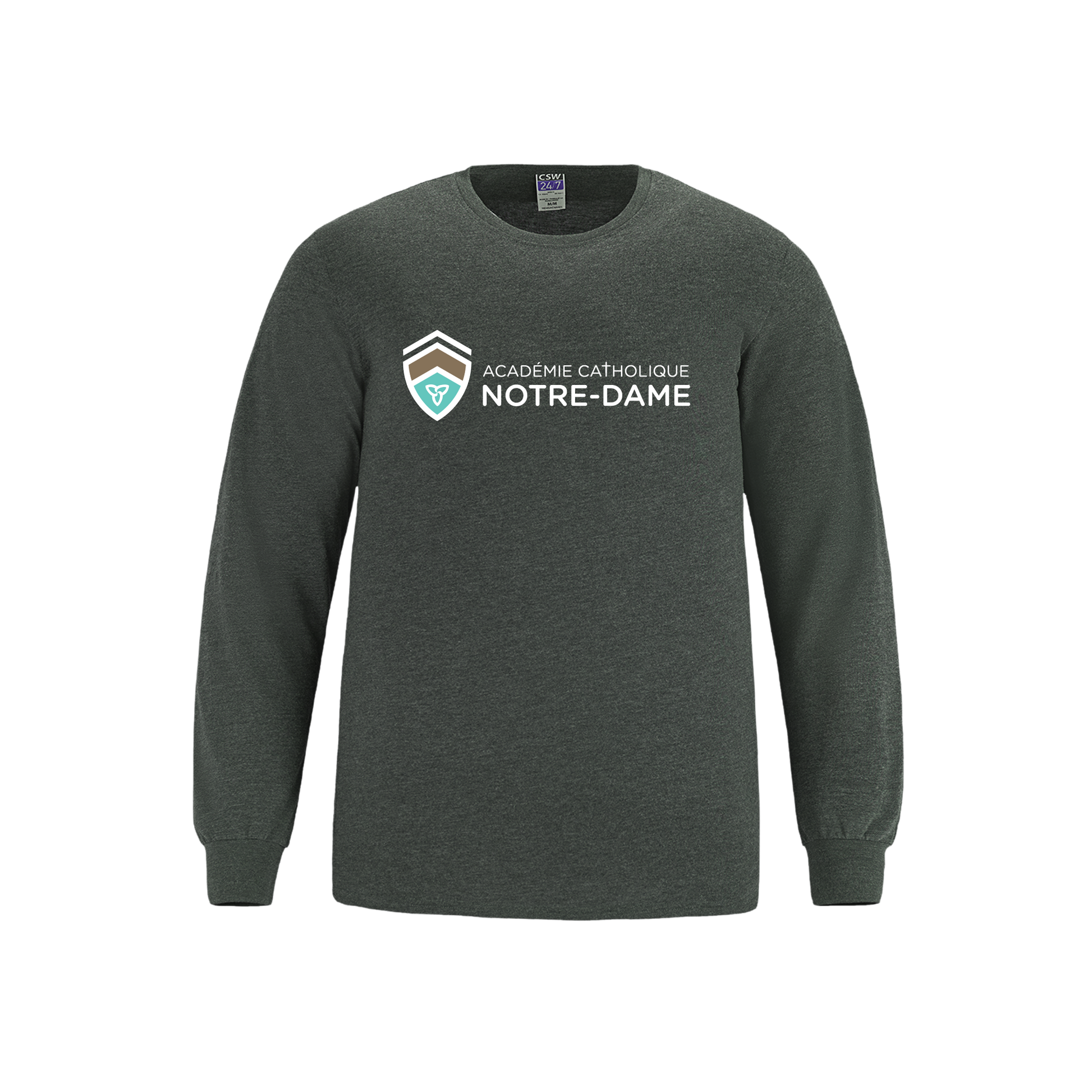 Youth Ring Spun Cotton Long Sleeve T-Shirt