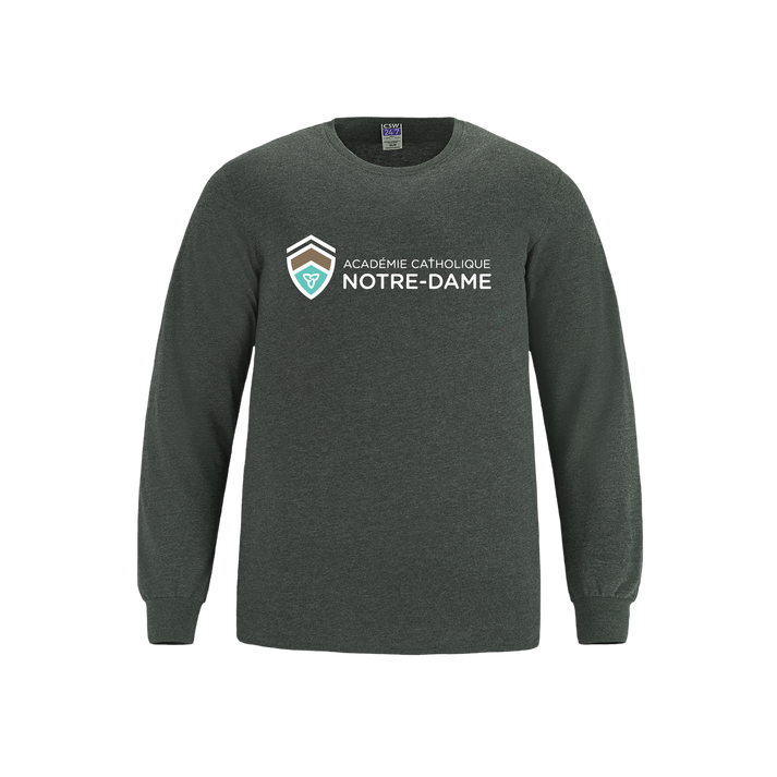 Youth Ring Spun Cotton Long Sleeve T-Shirt