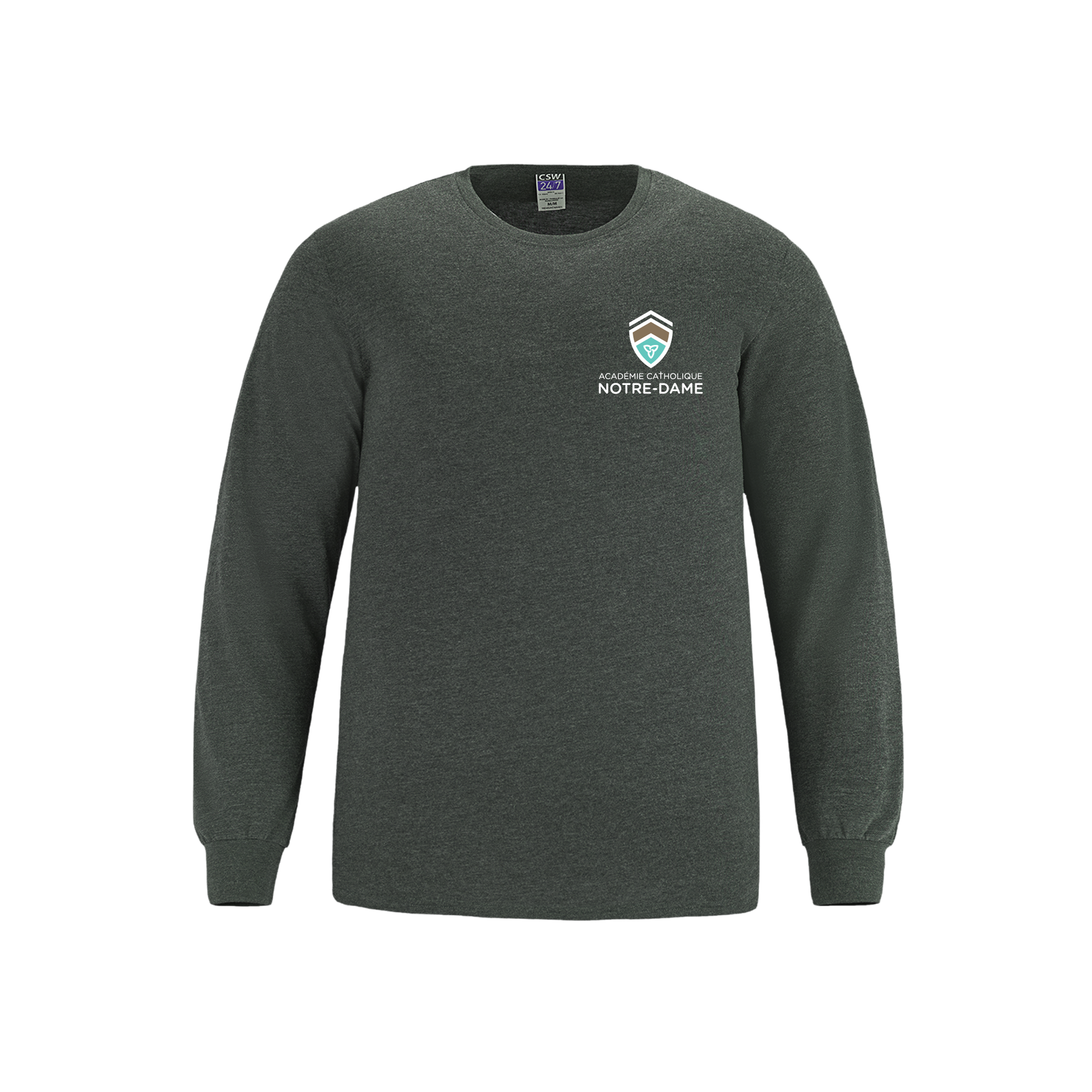 Youth Ring Spun Cotton Long Sleeve T-Shirt