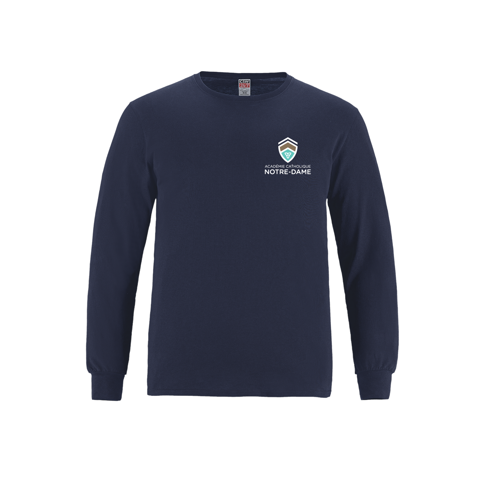 Youth Ring Spun Cotton Long Sleeve T-Shirt