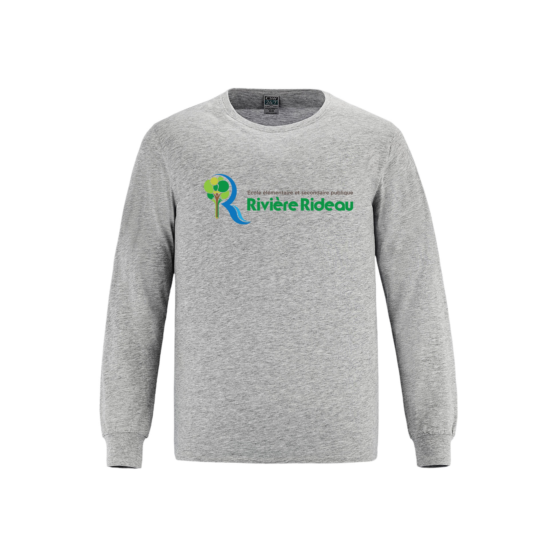 Youth Ring Spun Cotton Long Sleeve T-Shirt