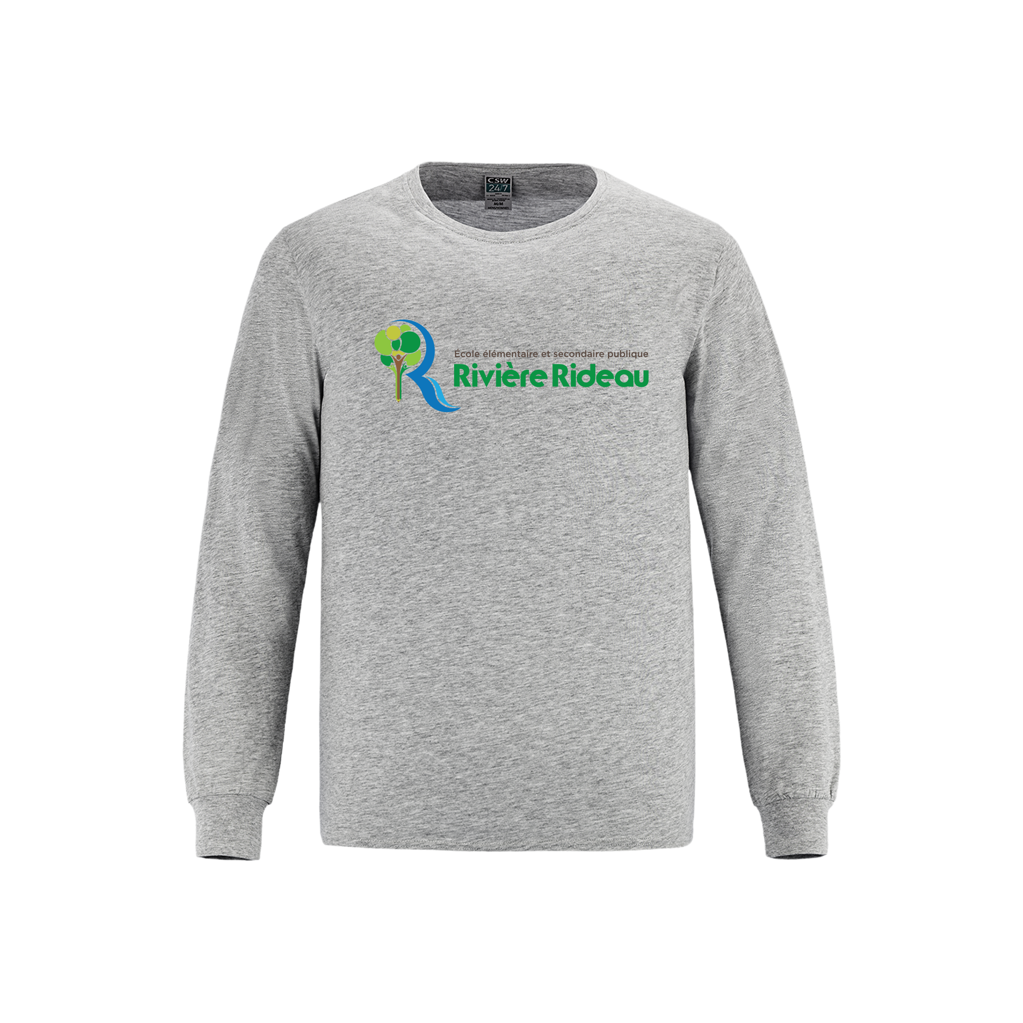 Adult Ring Spun Cotton Long Sleeve T-Shirt