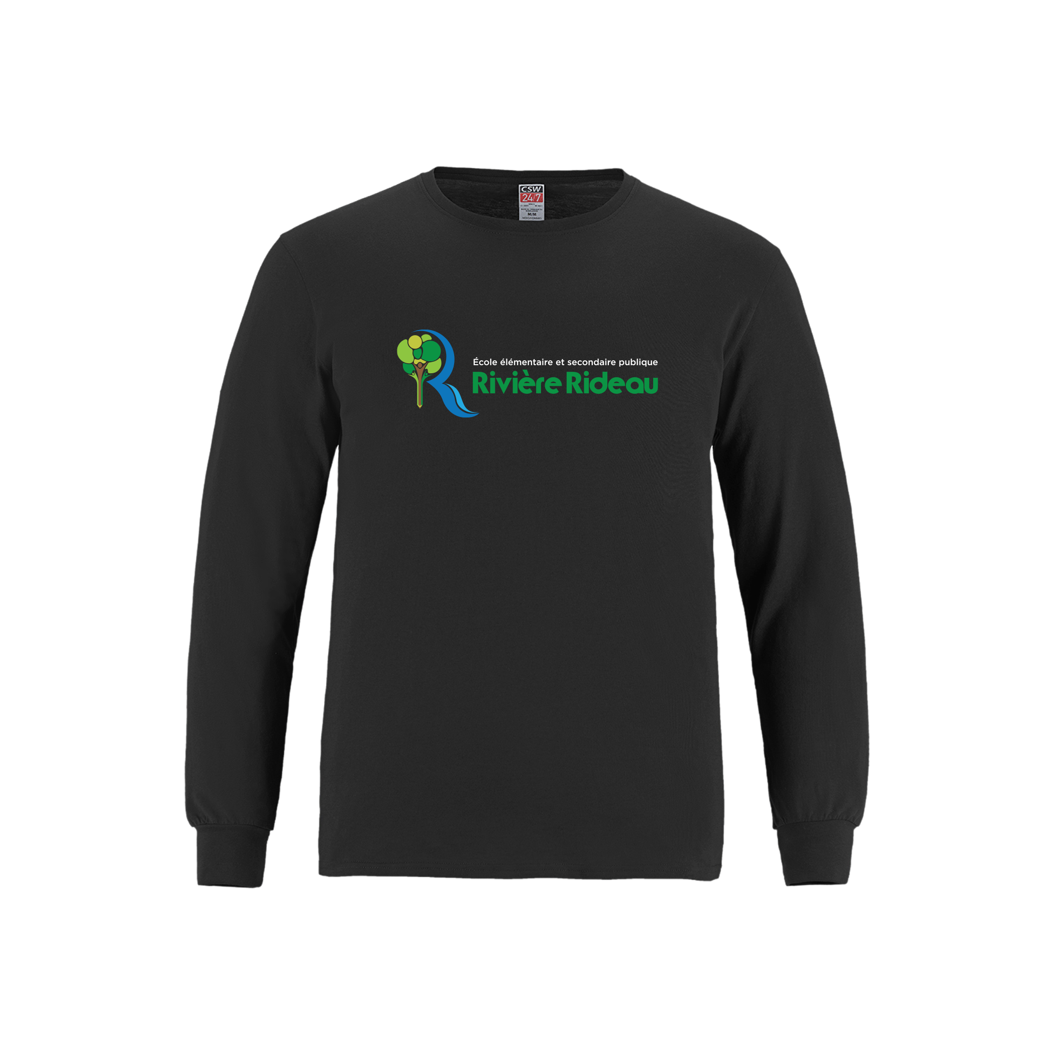 Adult Ring Spun Cotton Long Sleeve T-Shirt