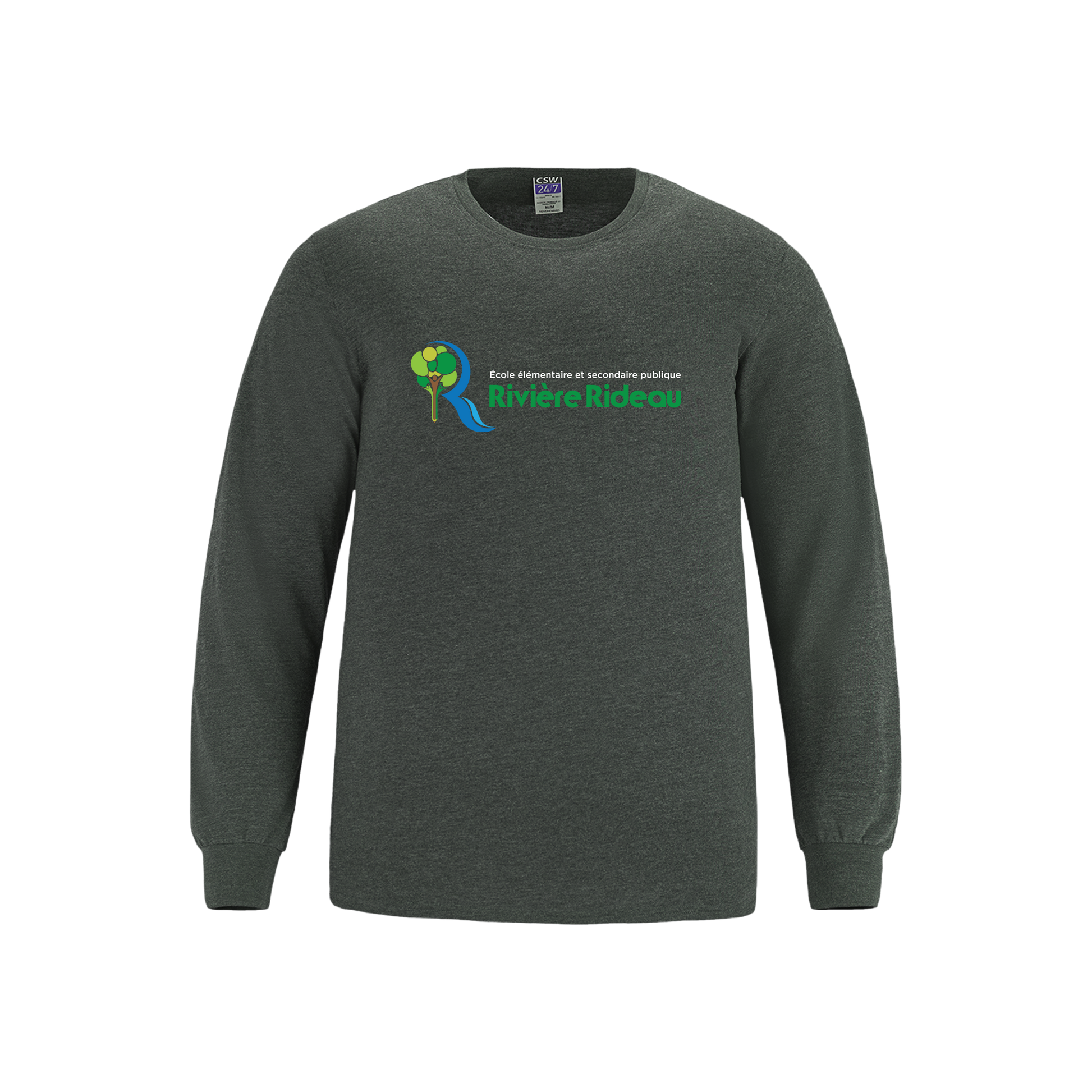Youth Ring Spun Cotton Long Sleeve T-Shirt