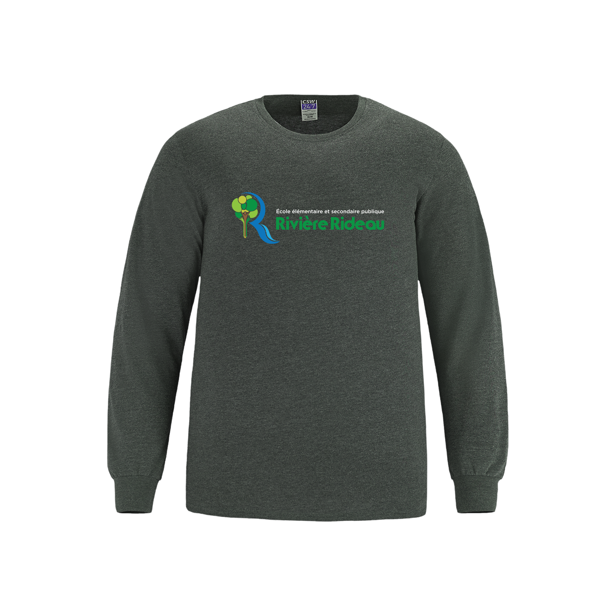 Adult Ring Spun Cotton Long Sleeve T-Shirt