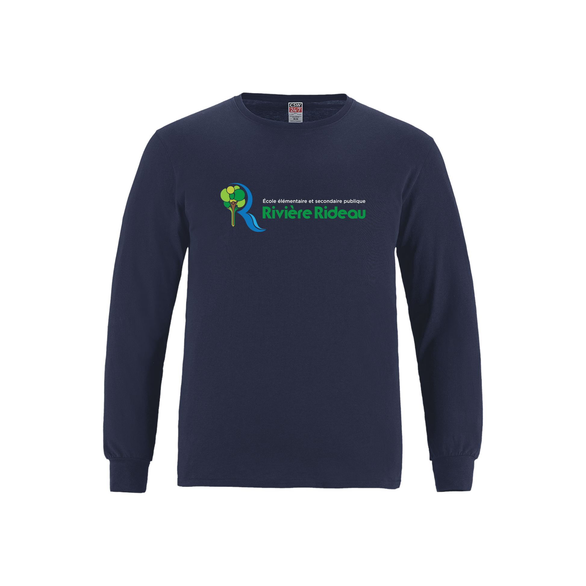Youth Ring Spun Cotton Long Sleeve T-Shirt