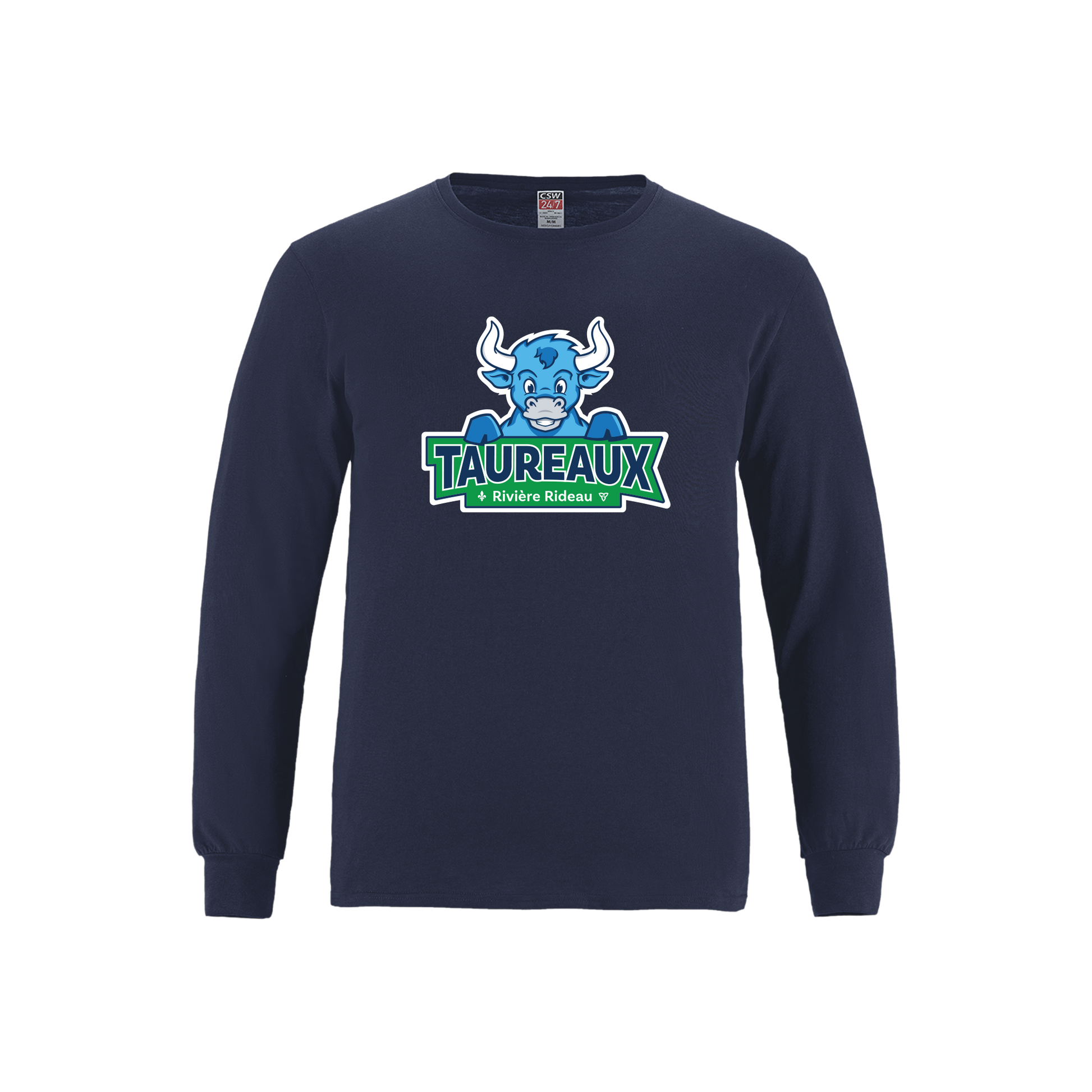 Youth Ring Spun Cotton Long Sleeve T-Shirt