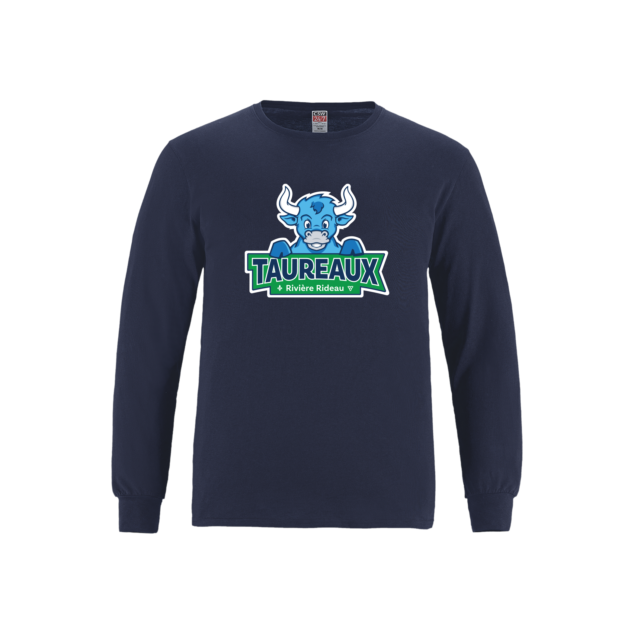 Adult Ring Spun Cotton Long Sleeve T-Shirt