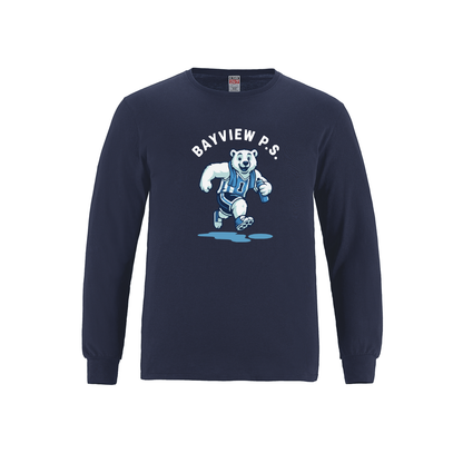 Youth Ring Spun Cotton Long Sleeve T-Shirt