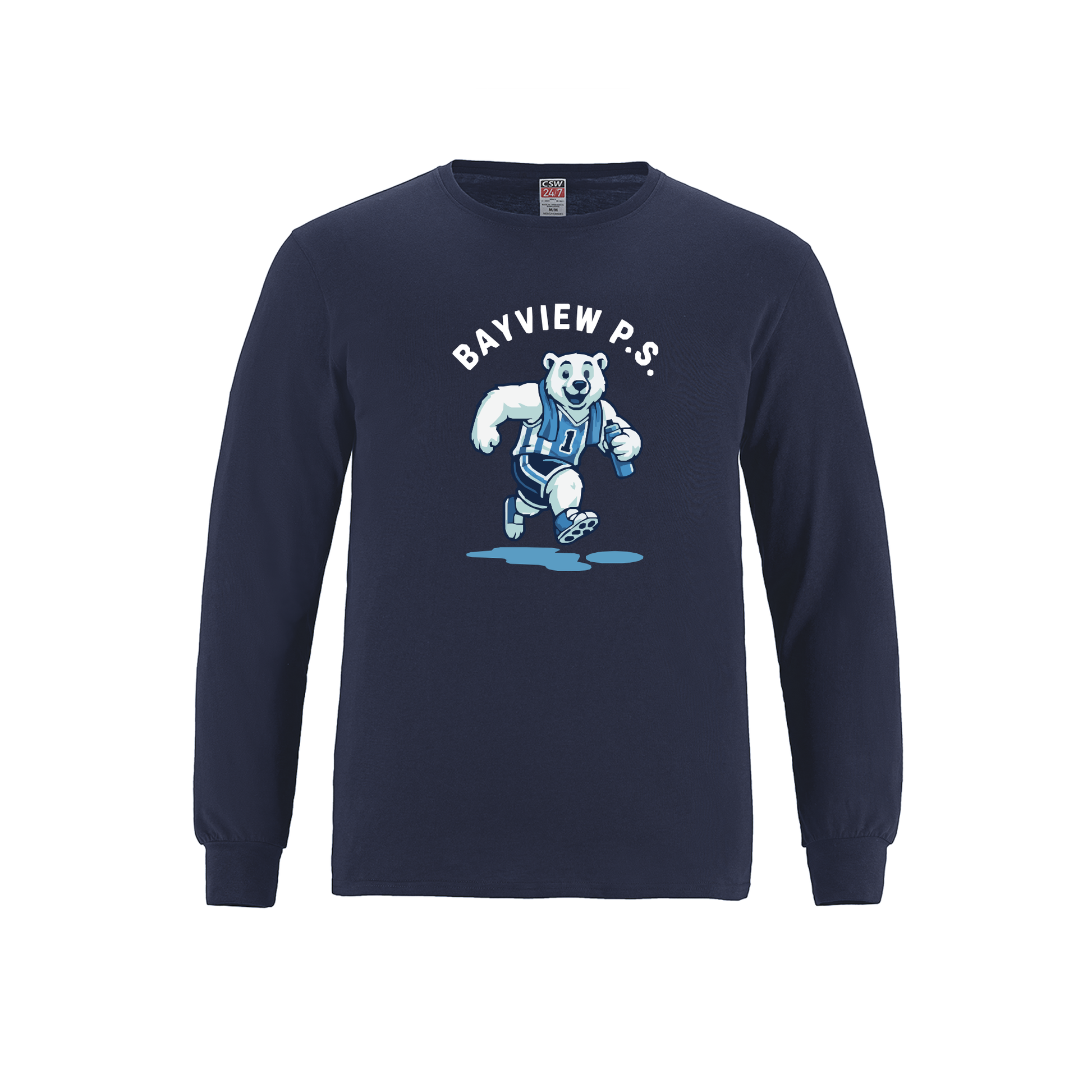 Adult Ring Spun Cotton Long Sleeve T-Shirt