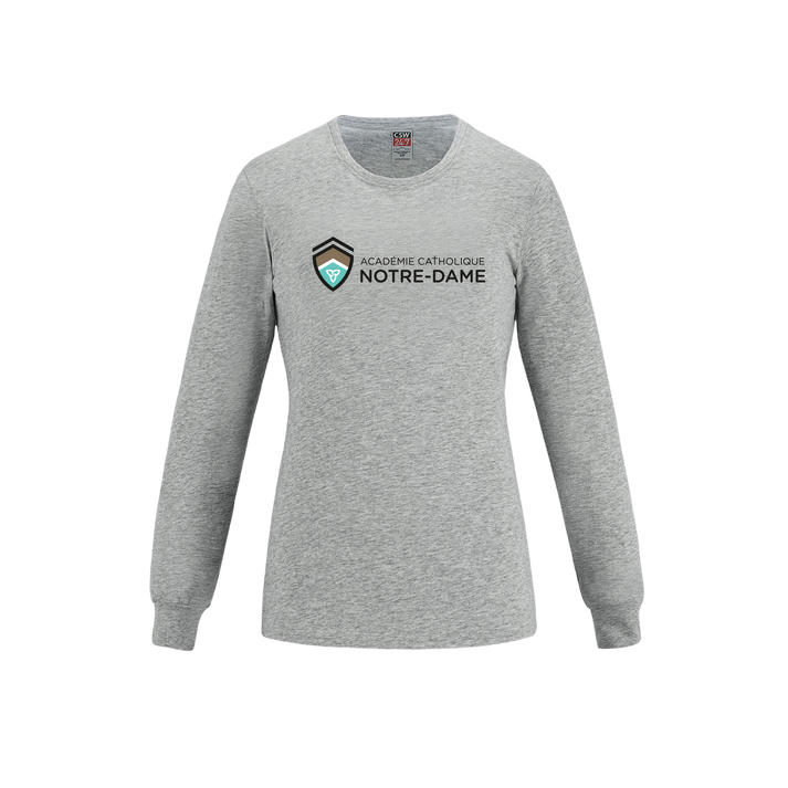 Ladies Ring Spun Cotton Long Sleeve T-Shirt