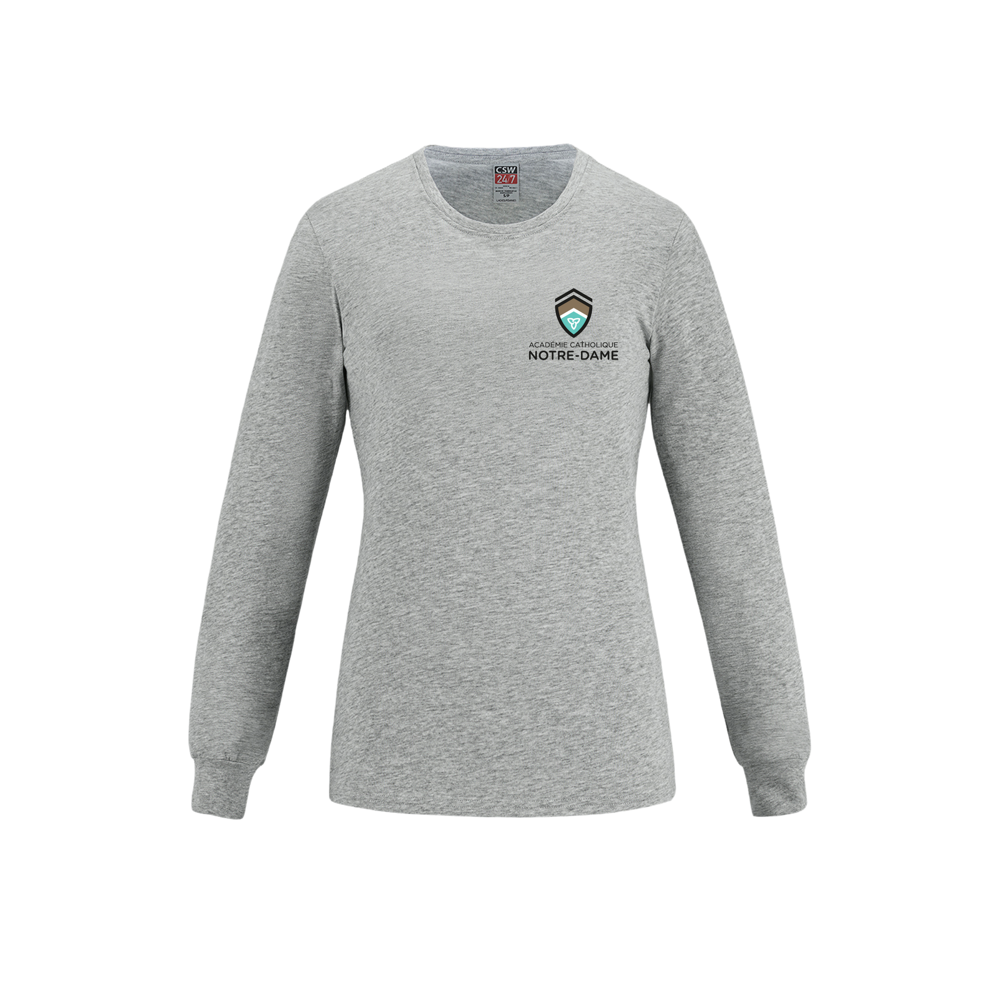 Ladies Ring Spun Cotton Long Sleeve T-Shirt
