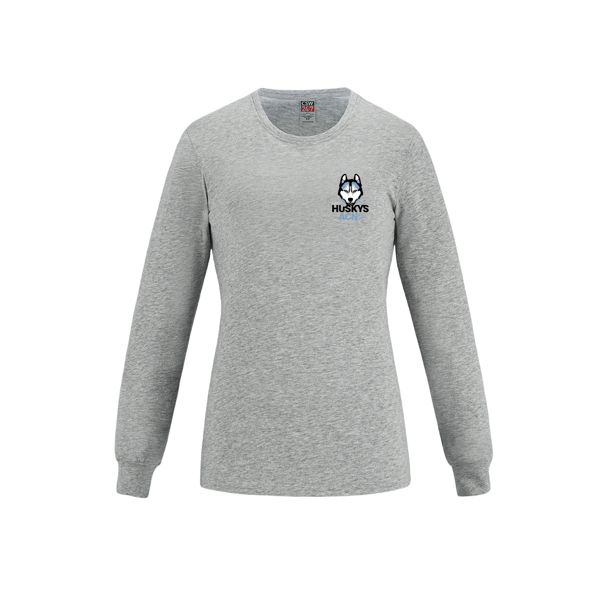 Ladies Ring Spun Cotton Long Sleeve T-Shirt
