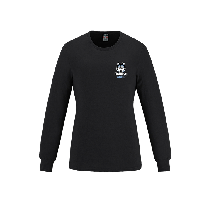 Ladies Ring Spun Cotton Long Sleeve T-Shirt