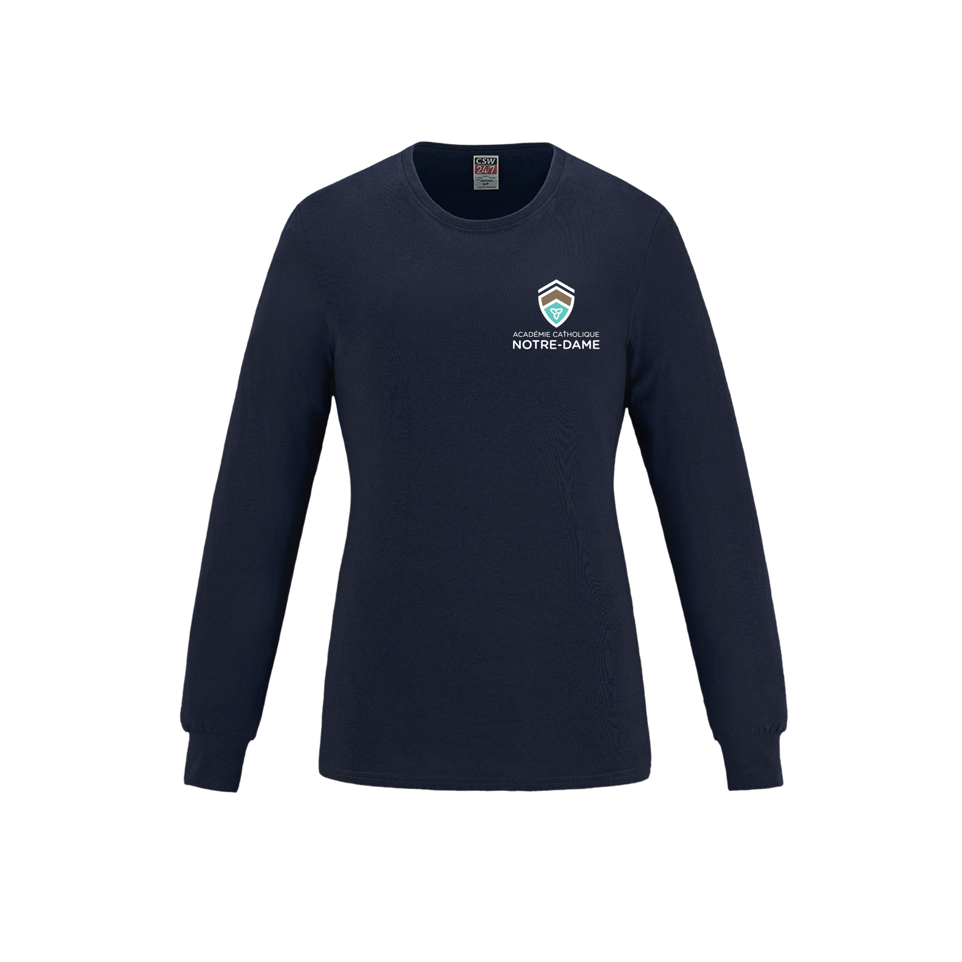 Ladies Ring Spun Cotton Long Sleeve T-Shirt