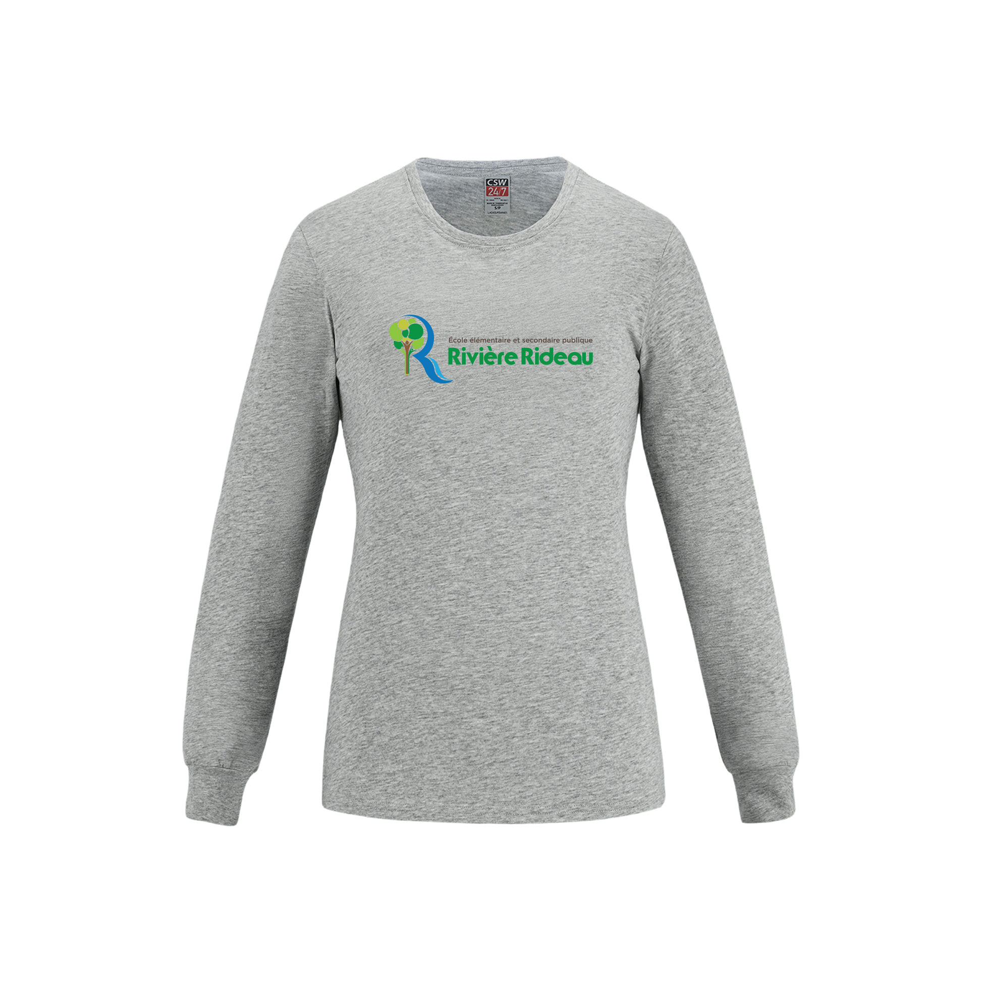 Ladies Ring Spun Cotton Long Sleeve T-Shirt