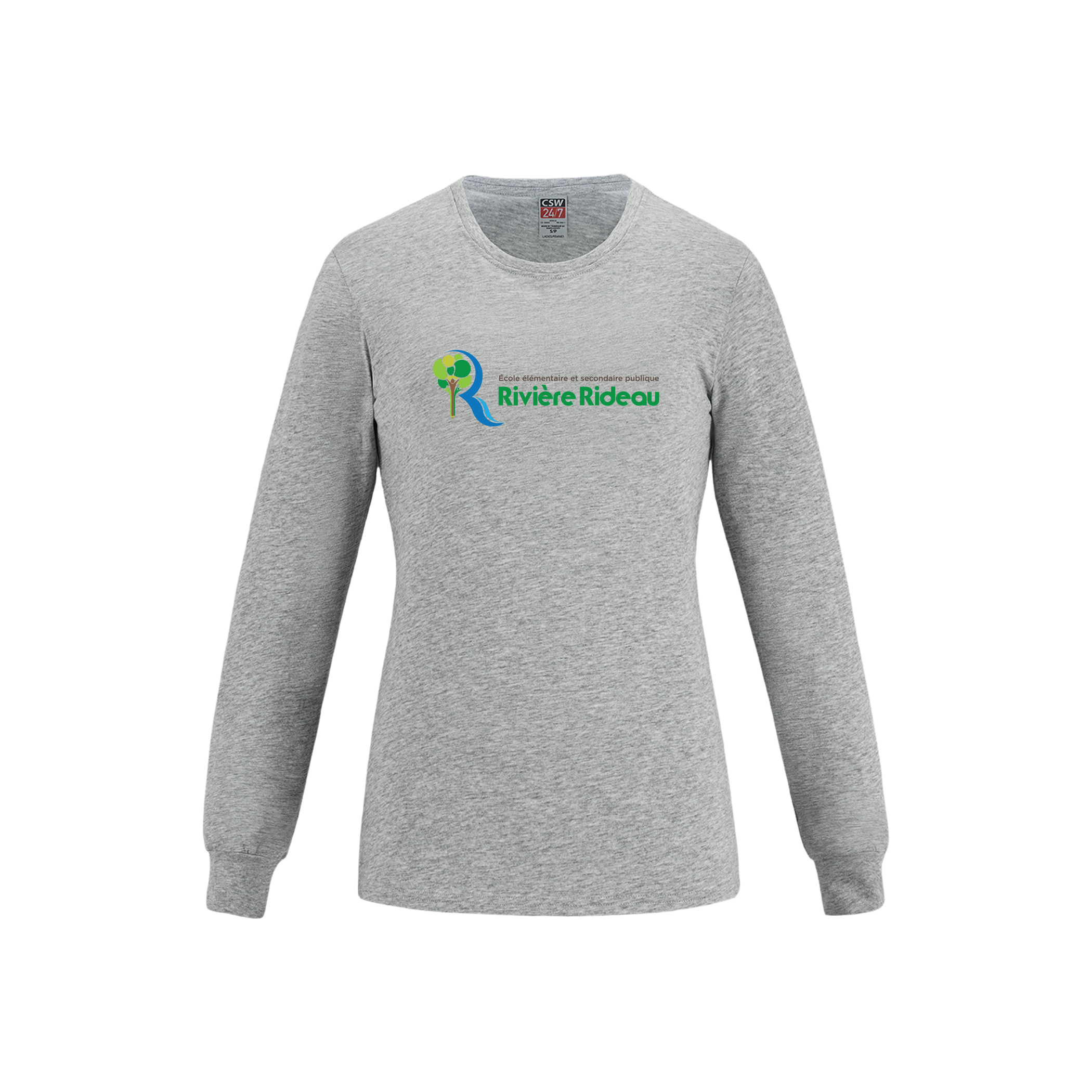 Ladies Ring Spun Cotton Long Sleeve T-Shirt