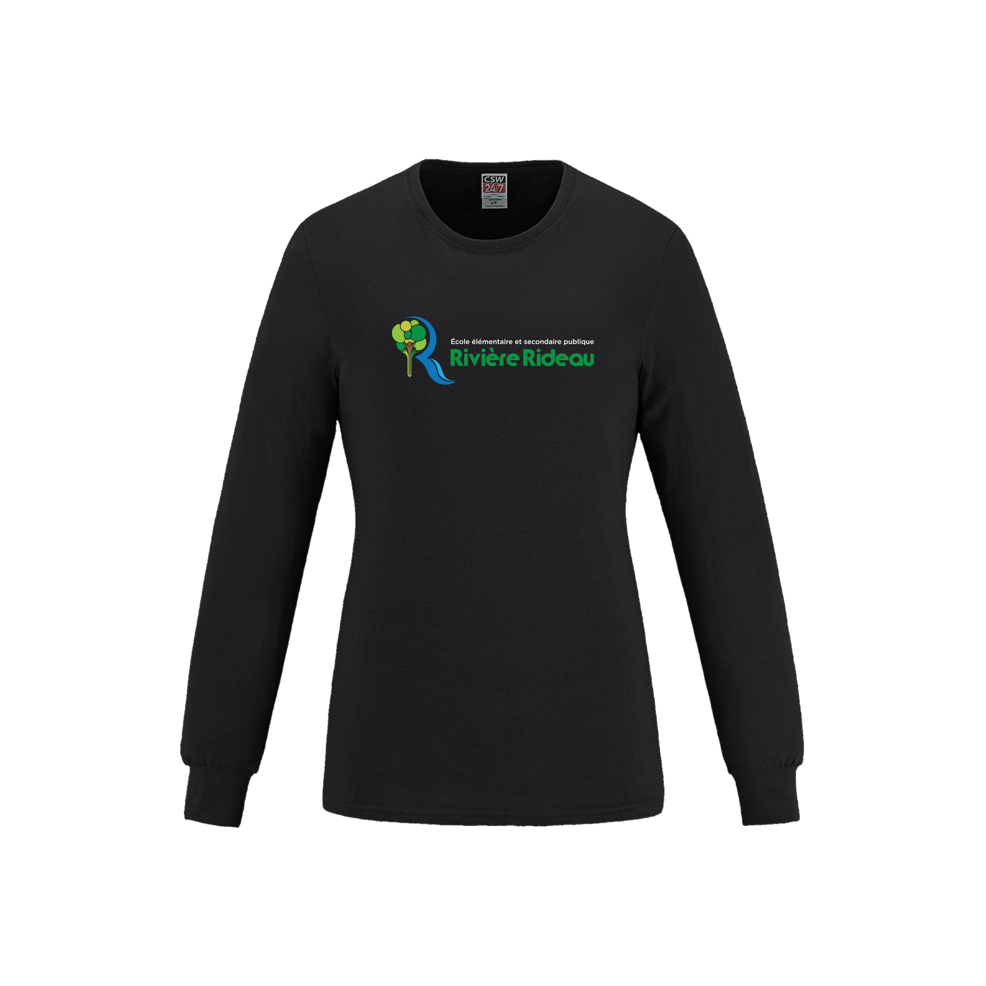 Ladies Ring Spun Cotton Long Sleeve T-Shirt