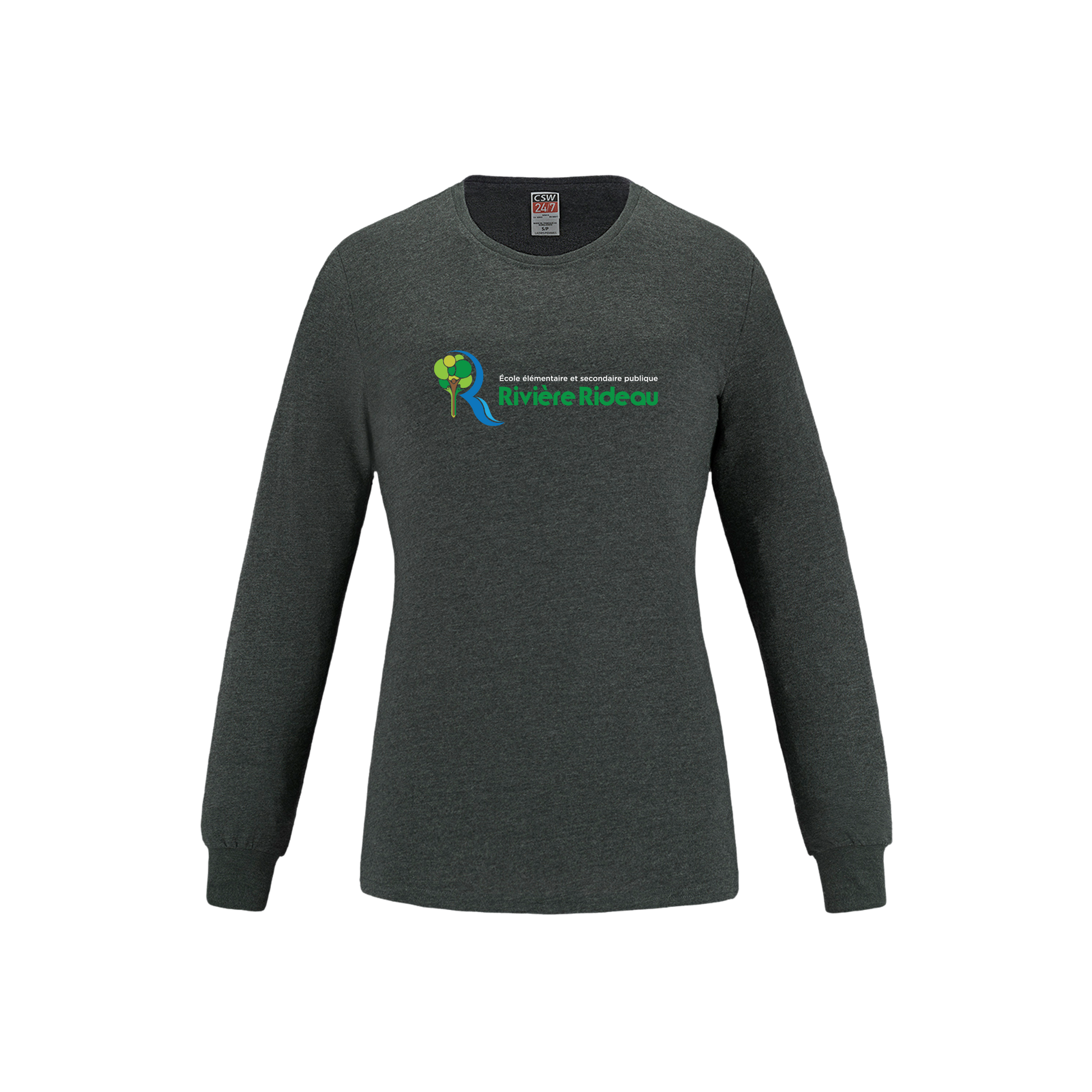 Ladies Ring Spun Cotton Long Sleeve T-Shirt