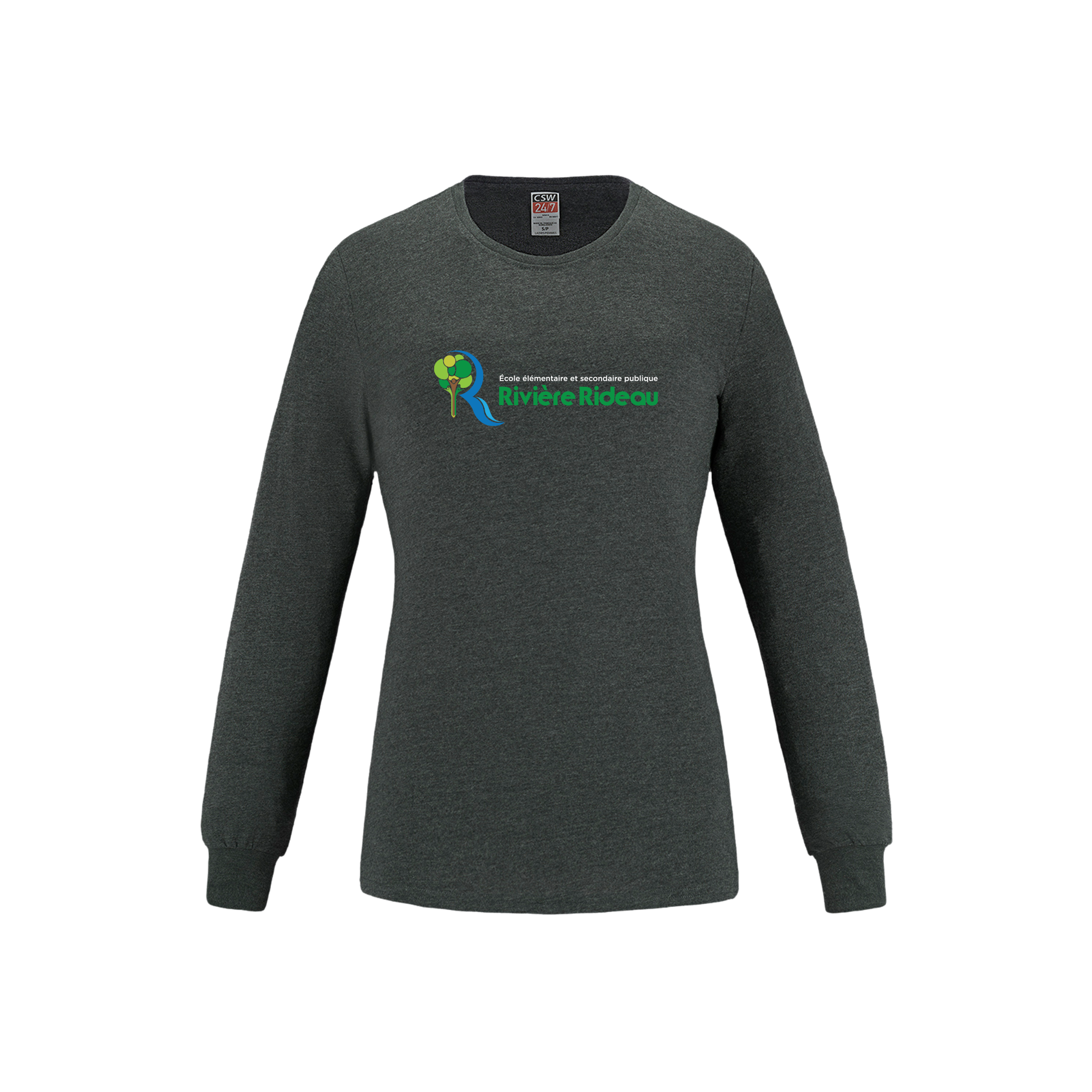 Ladies Ring Spun Cotton Long Sleeve T-Shirt