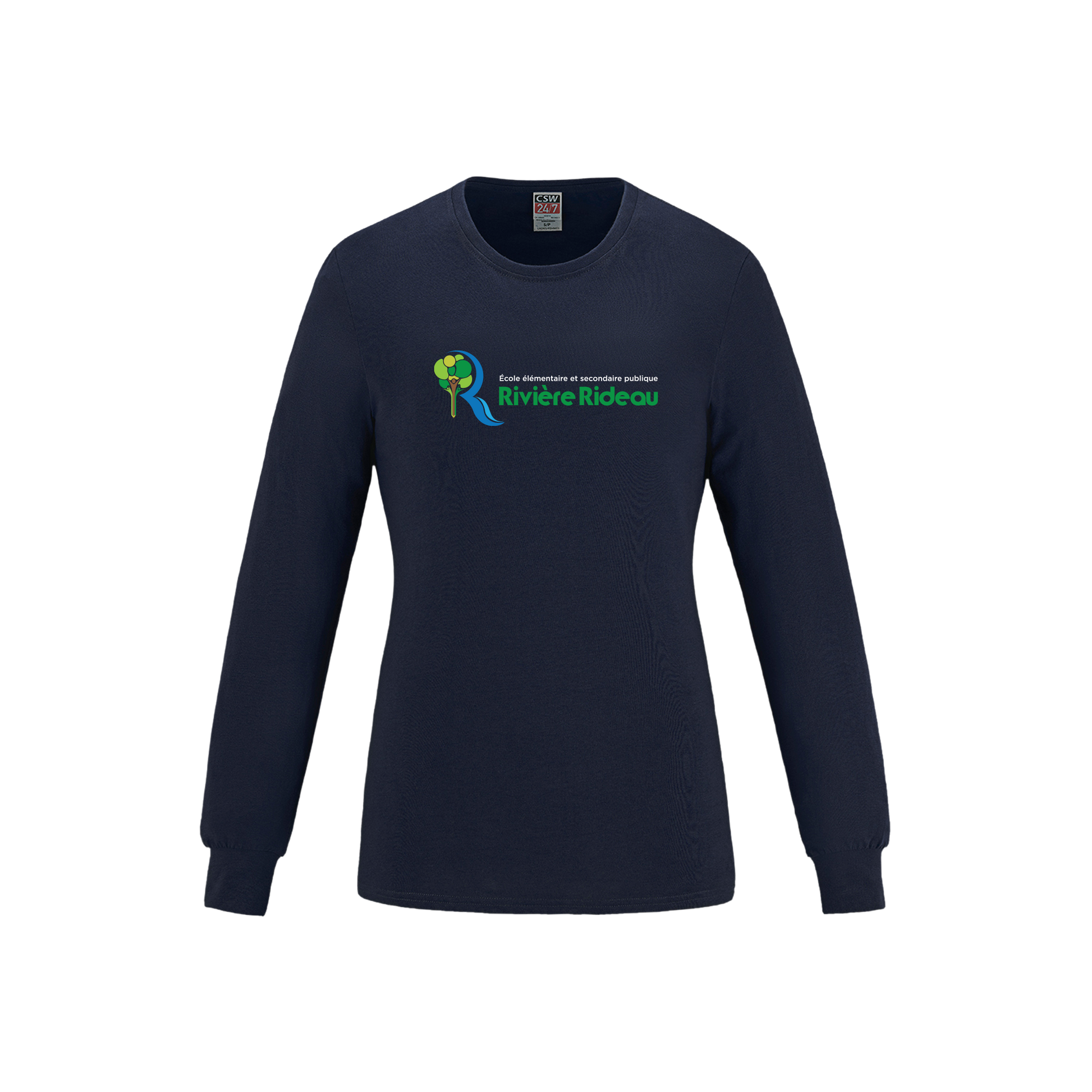 Ladies Ring Spun Cotton Long Sleeve T-Shirt