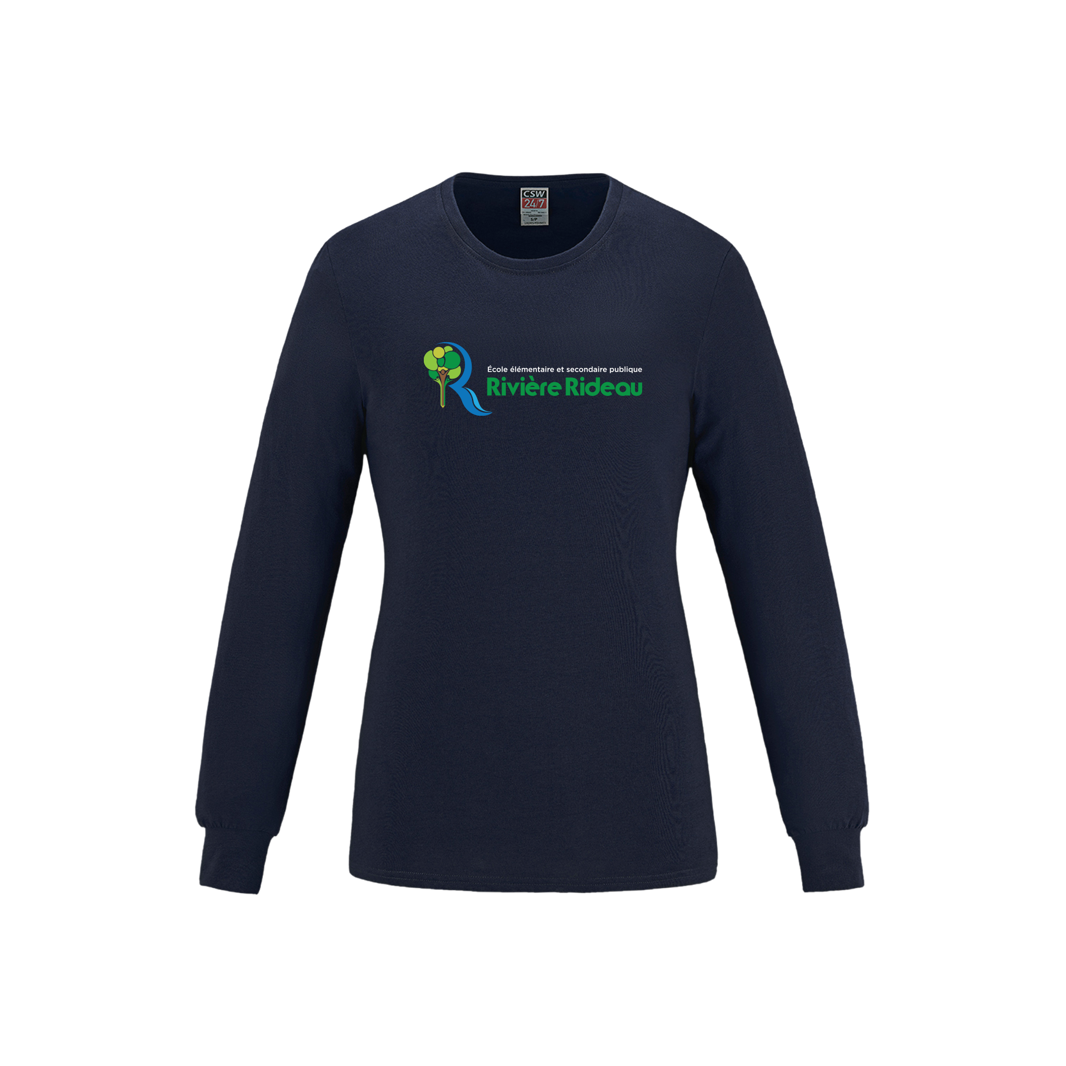 Ladies Ring Spun Cotton Long Sleeve T-Shirt