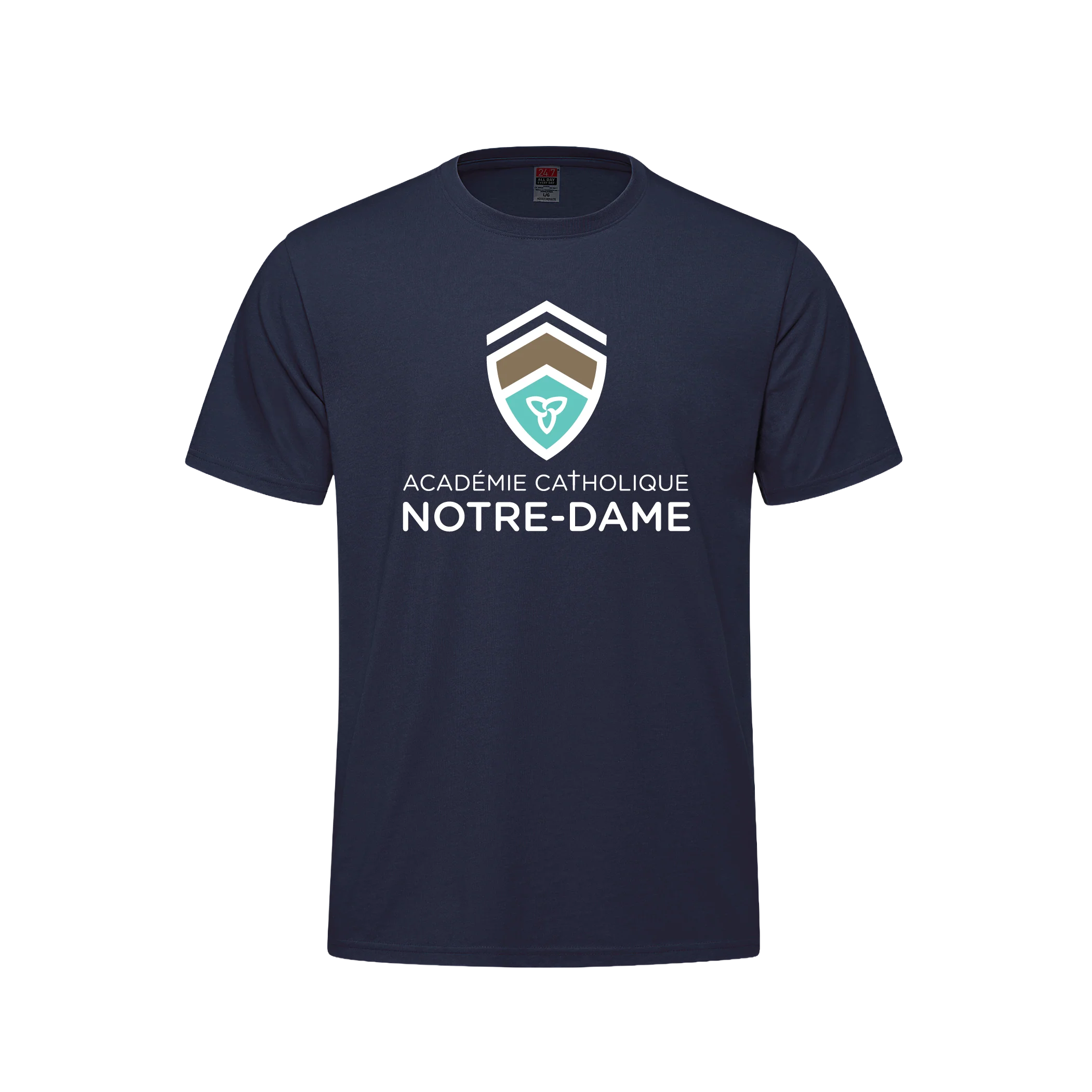 T-shirt enfant 50/50 coton/polyester