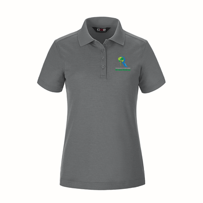 Ladies Pique Mesh Polo