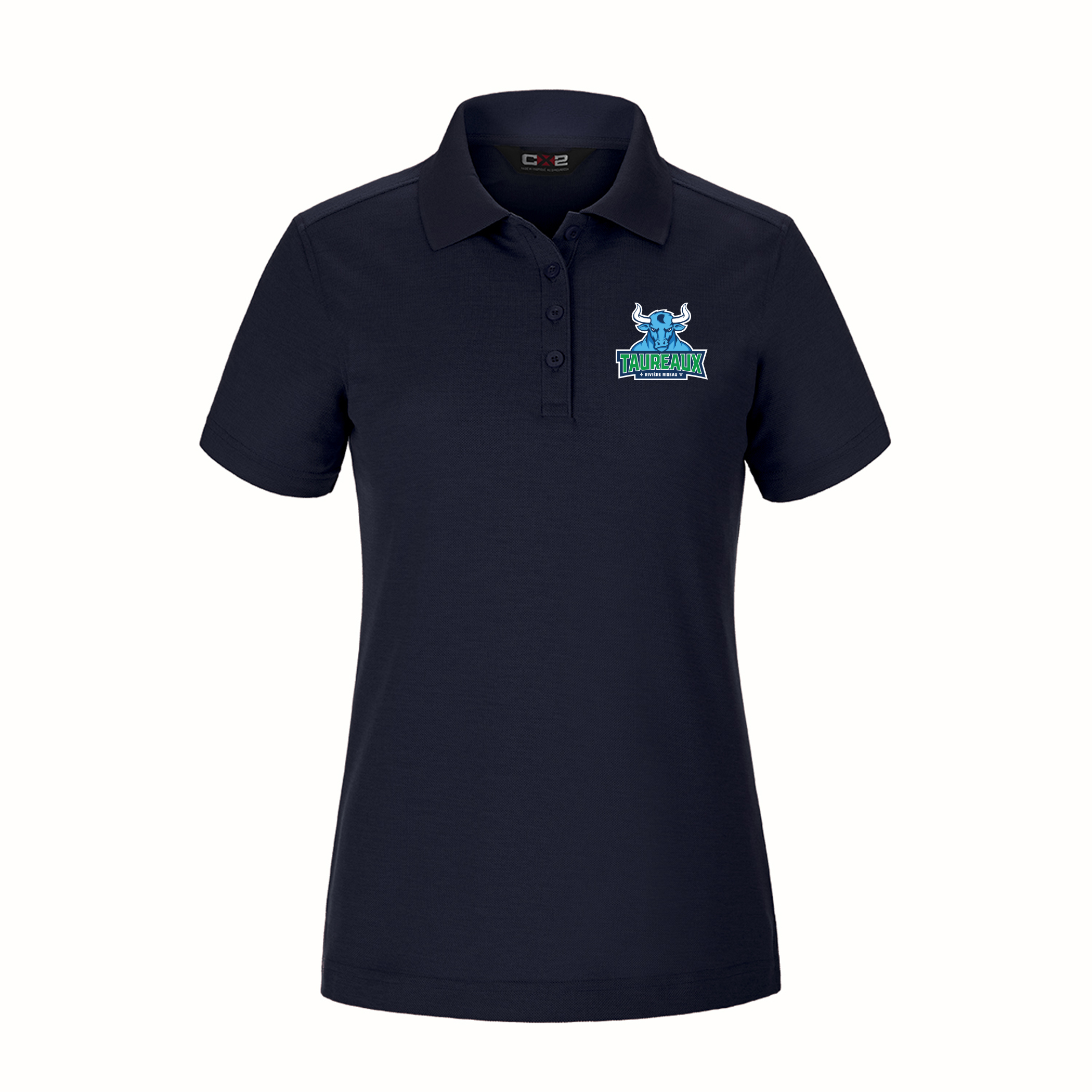 Ladies Pique Mesh Polo