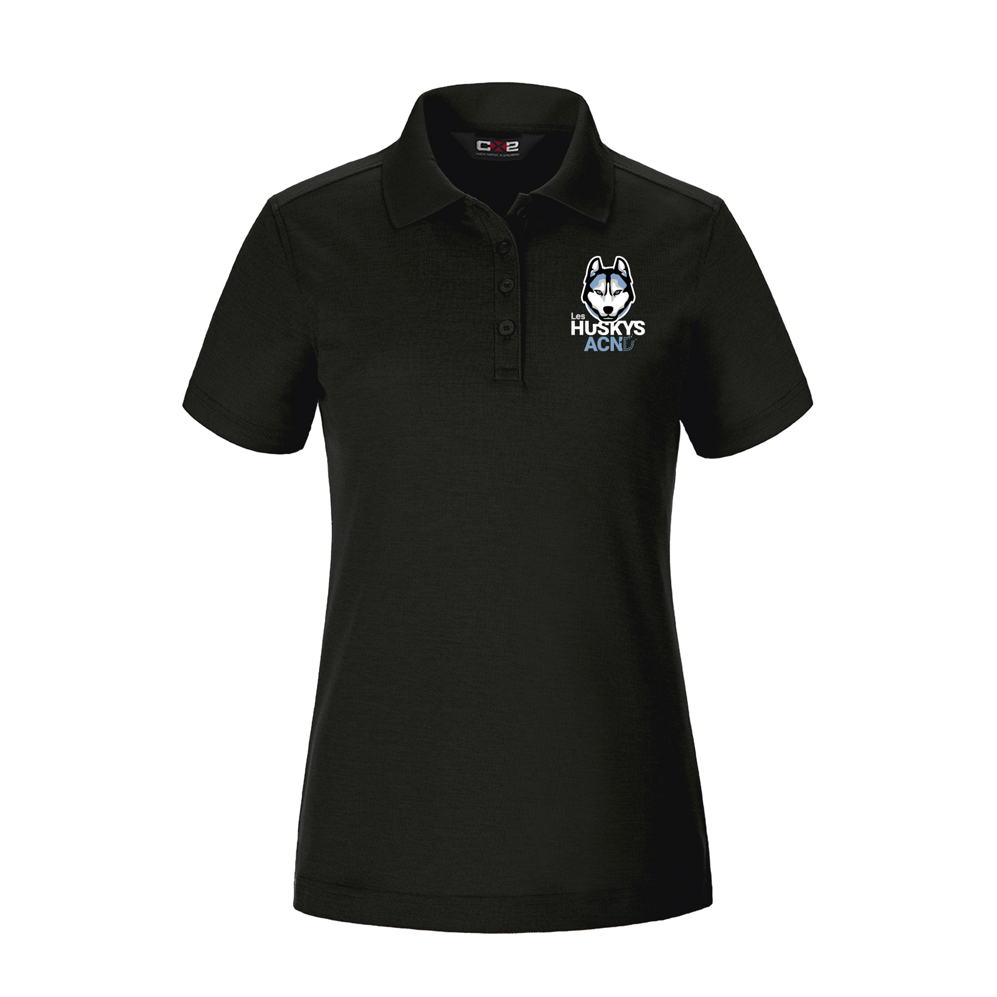 Ladies Pique Mesh Polo