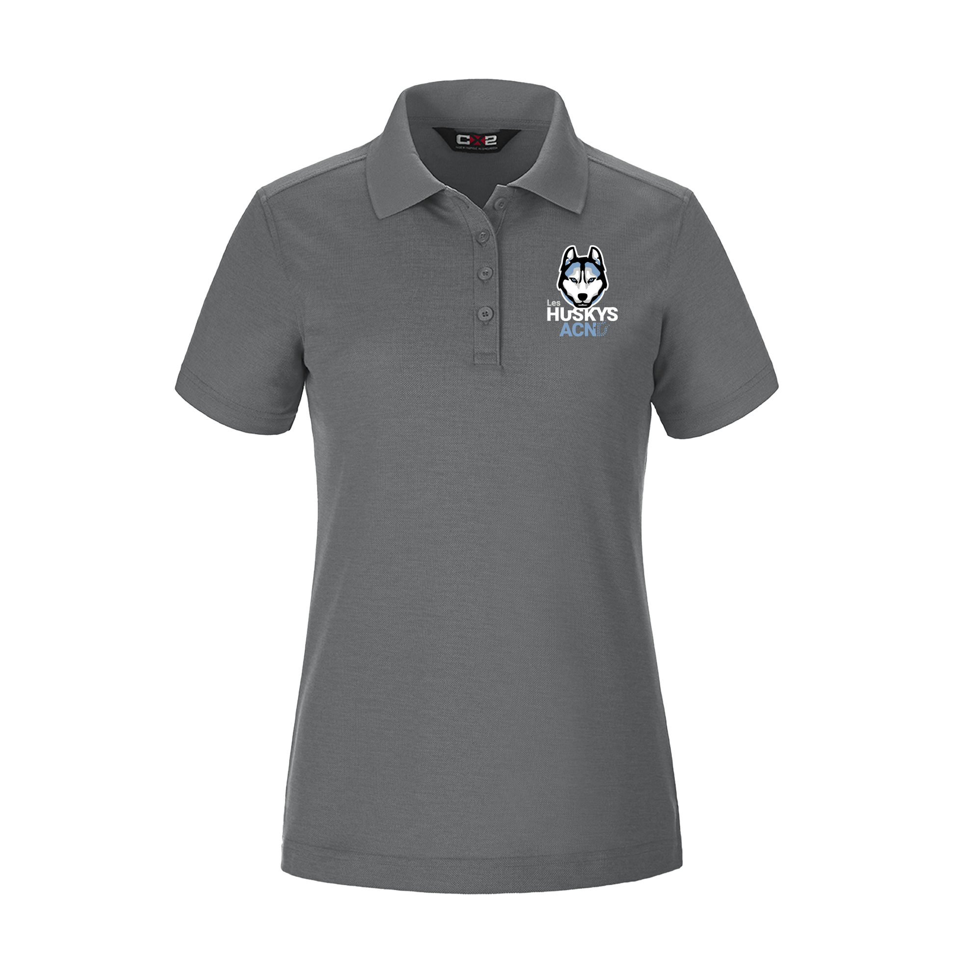 Ladies Pique Mesh Polo