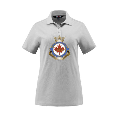 Ladies Cotton/Poly/Spandex Pique Polo