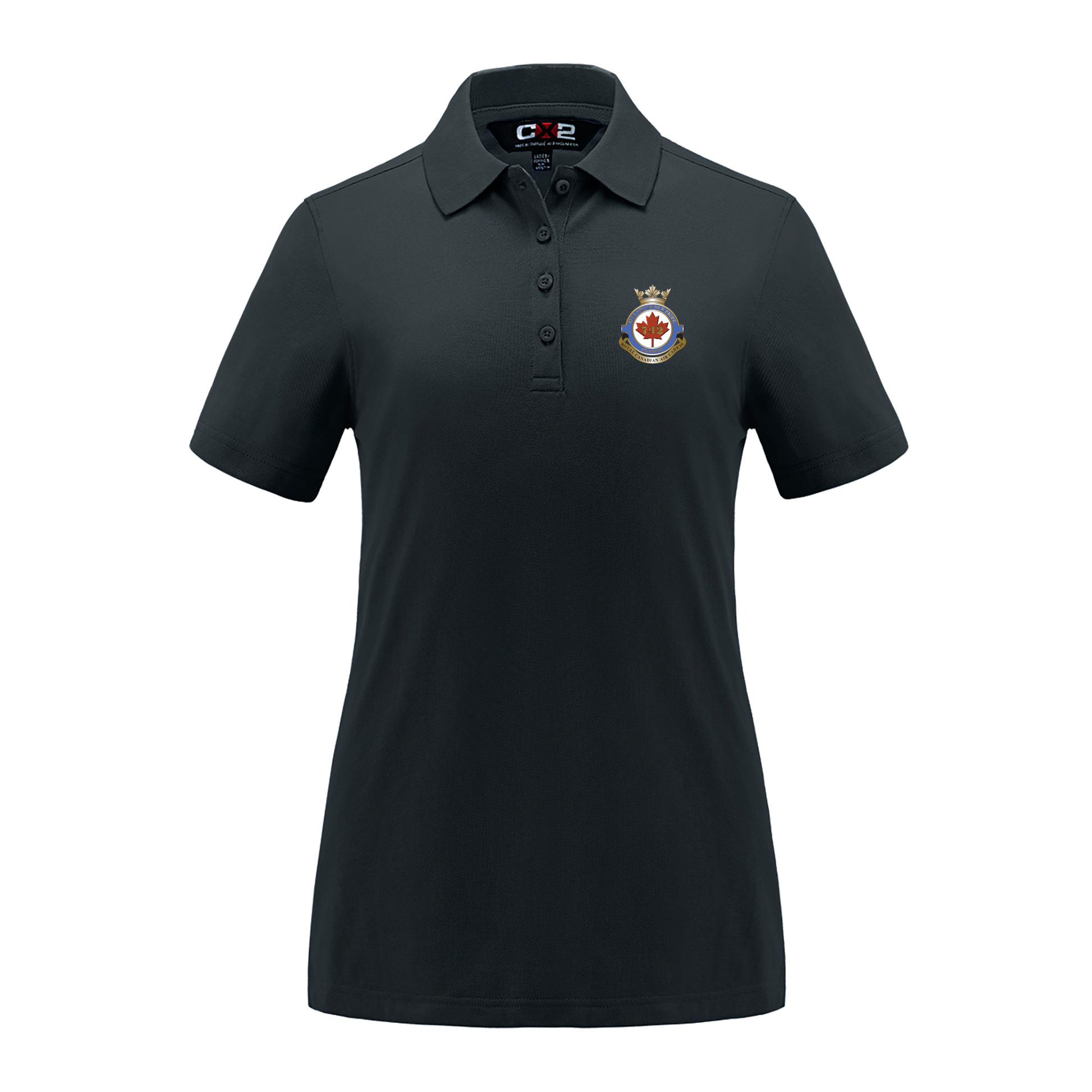 Ladies Cotton/Poly/Spandex Pique Polo