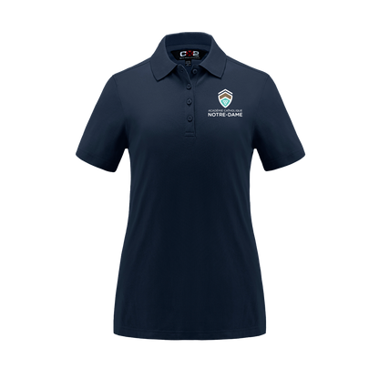 Ladies Cotton/Poly/Spandex Pique Polo