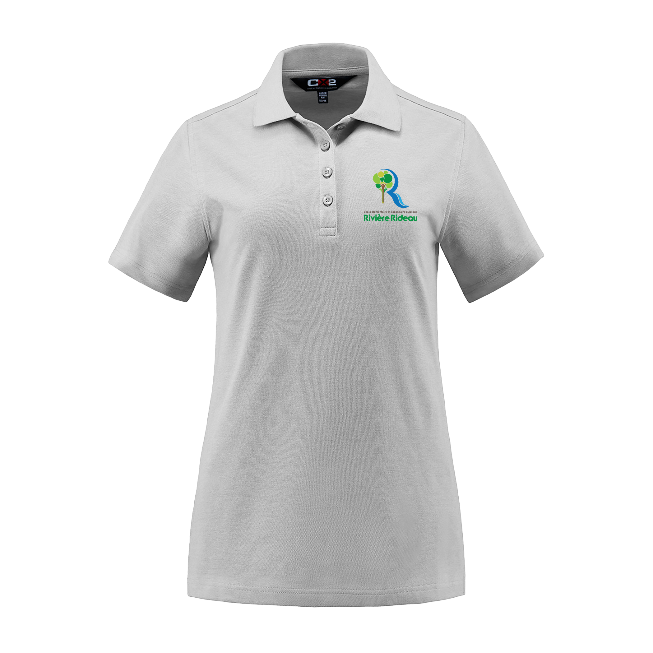 Ladies Cotton/Poly/Spandex Pique Polo