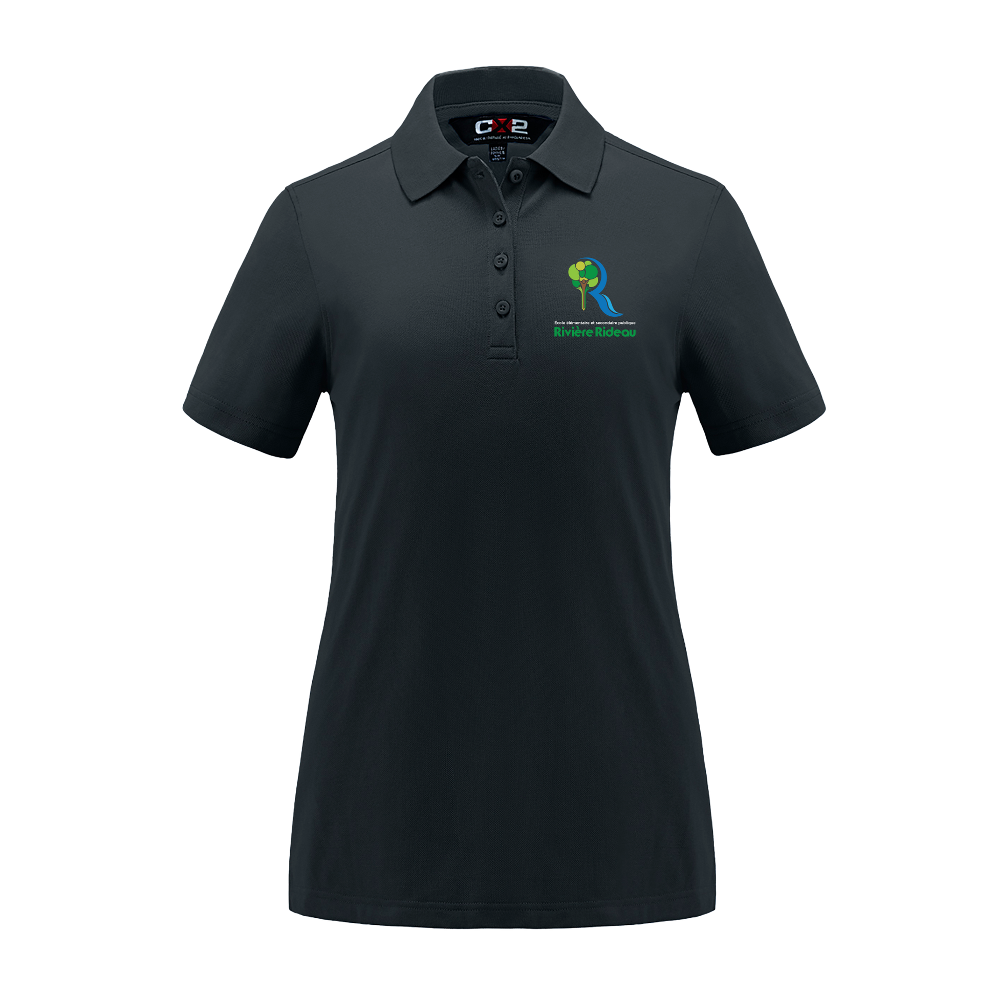 Ladies Cotton/Poly/Spandex Pique Polo