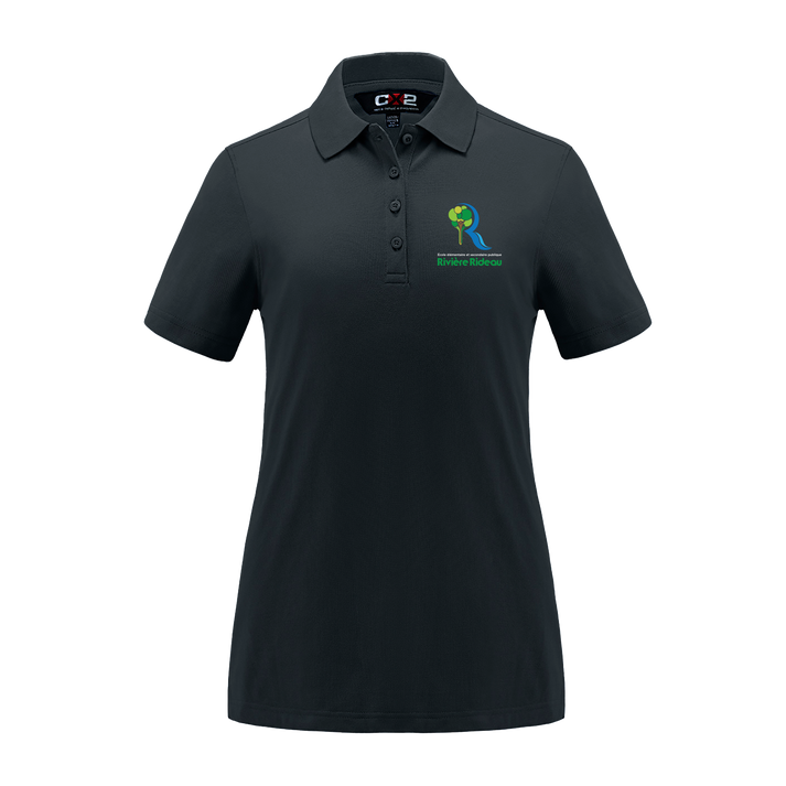 Ladies Cotton/Poly/Spandex Pique Polo