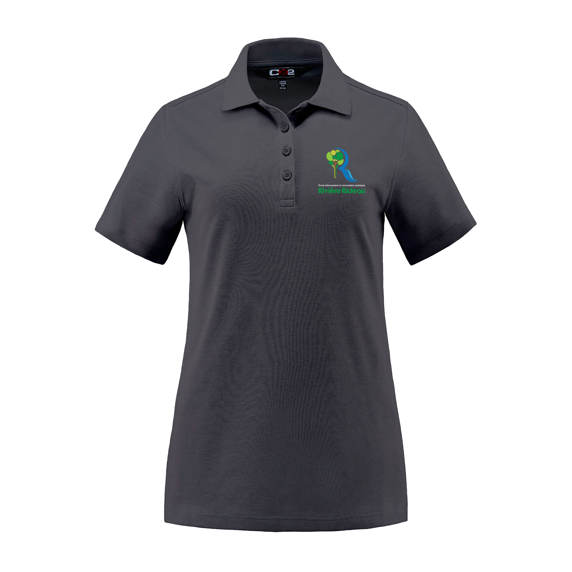 Ladies Cotton/Poly/Spandex Pique Polo