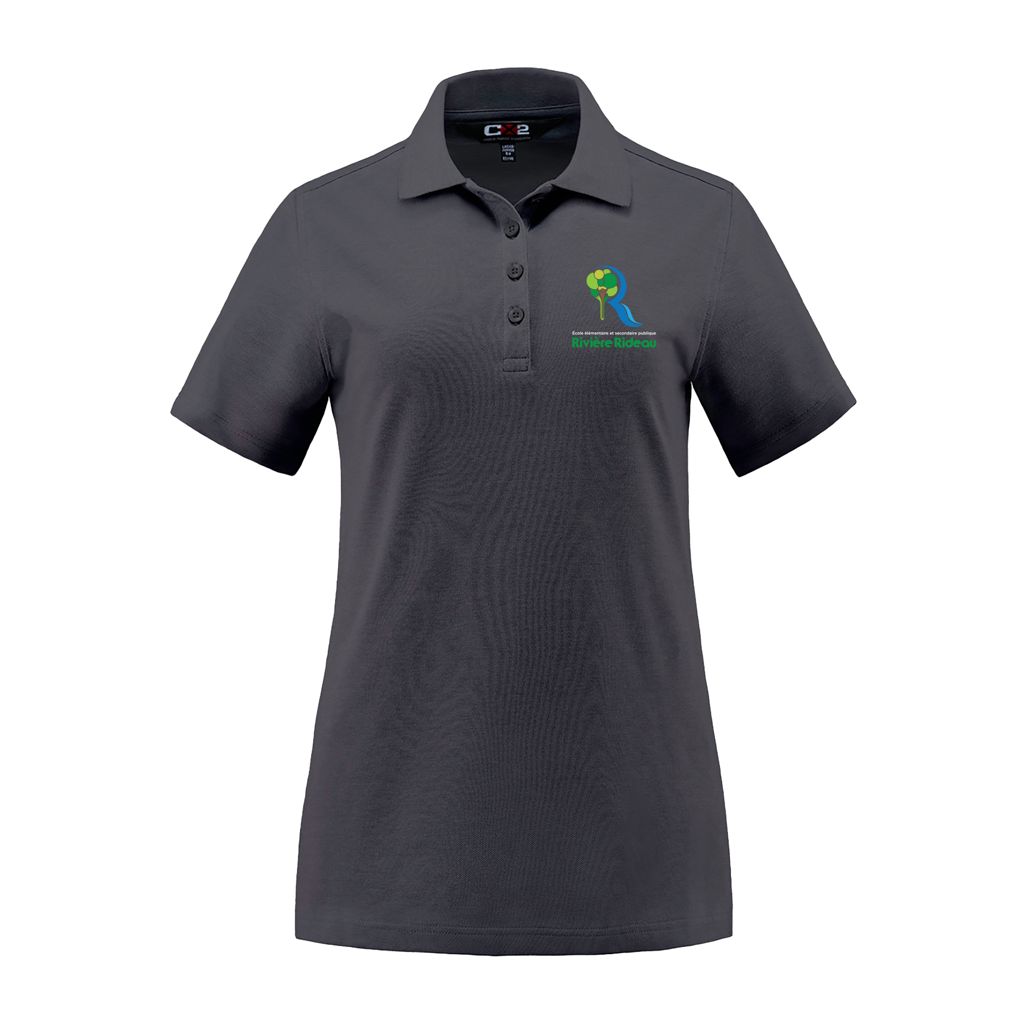 Ladies Cotton/Poly/Spandex Pique Polo