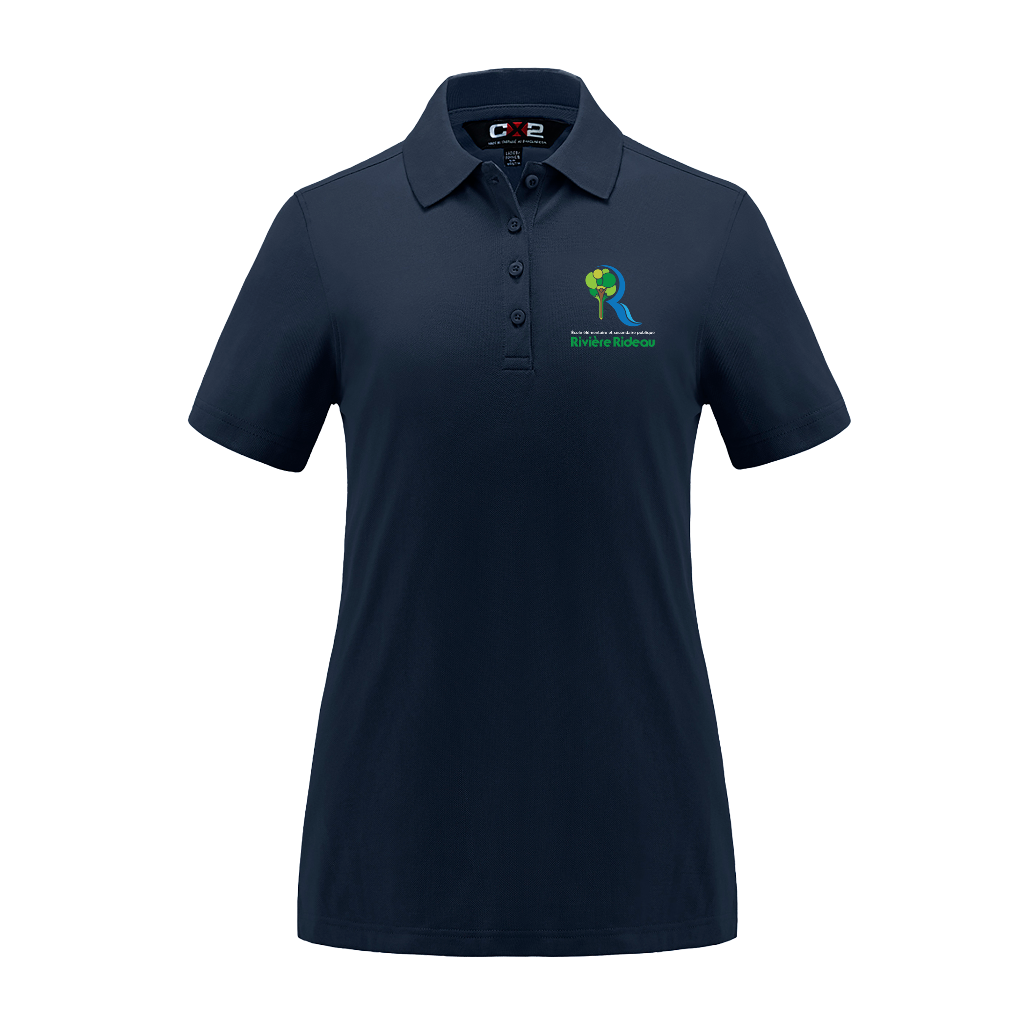 Ladies Cotton/Poly/Spandex Pique Polo